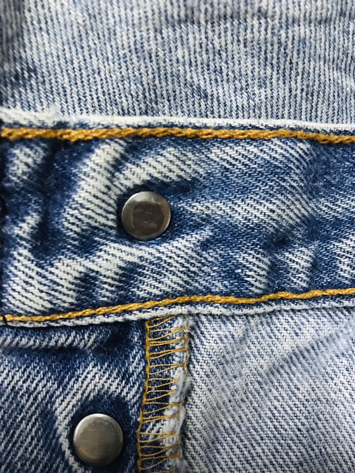 Levi's Vintage Clothing × Vintage Vintage Levi’s Custom Made Nice Design Jeans 29x30 Size US 29 - 8 Thumbnail