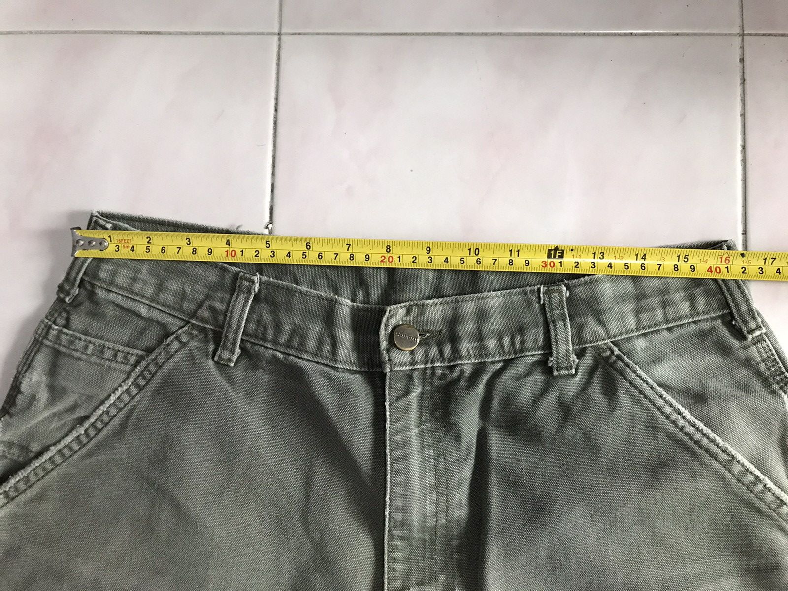 Carhartt × Carhartt Wip × Vintage Vintage Carhartt workwear Pants Size 34x30 Size US 34 / EU 50 - 10 Thumbnail