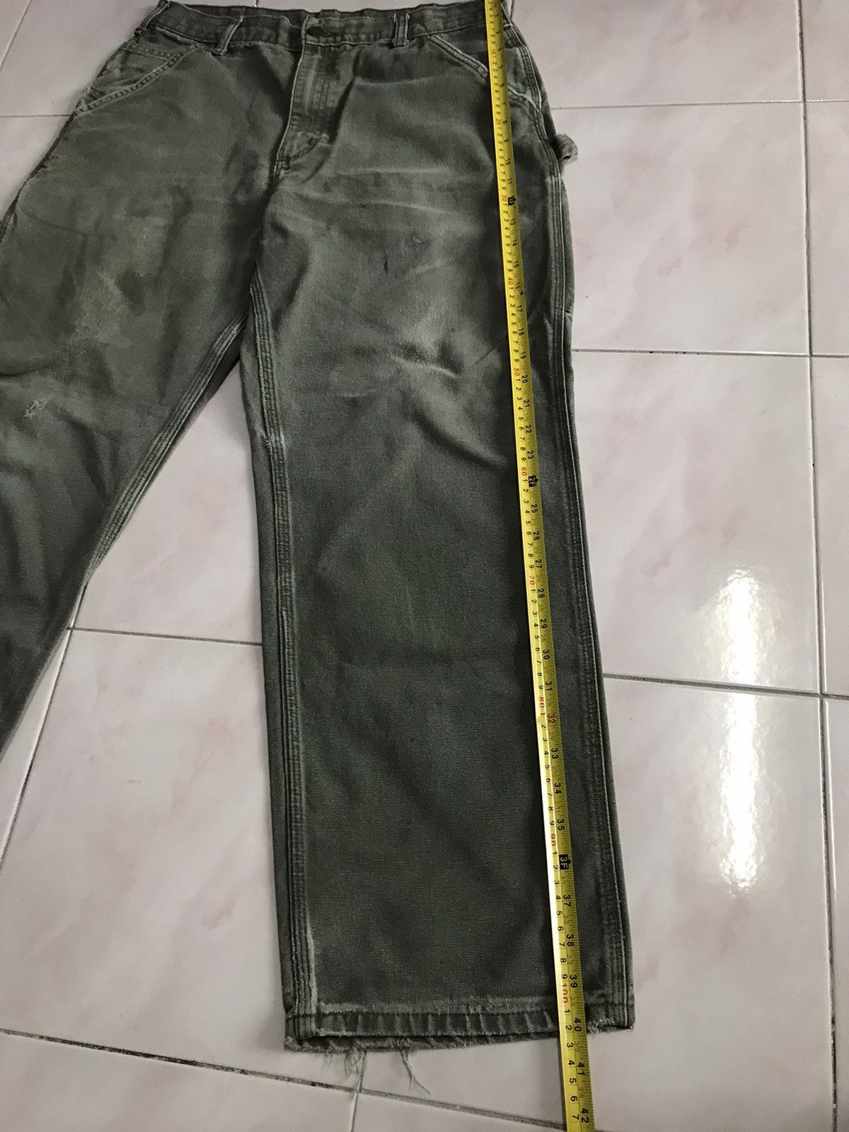 Carhartt × Carhartt Wip × Vintage Vintage Carhartt workwear Pants Size 34x30 Size US 34 / EU 50 - 13 Thumbnail