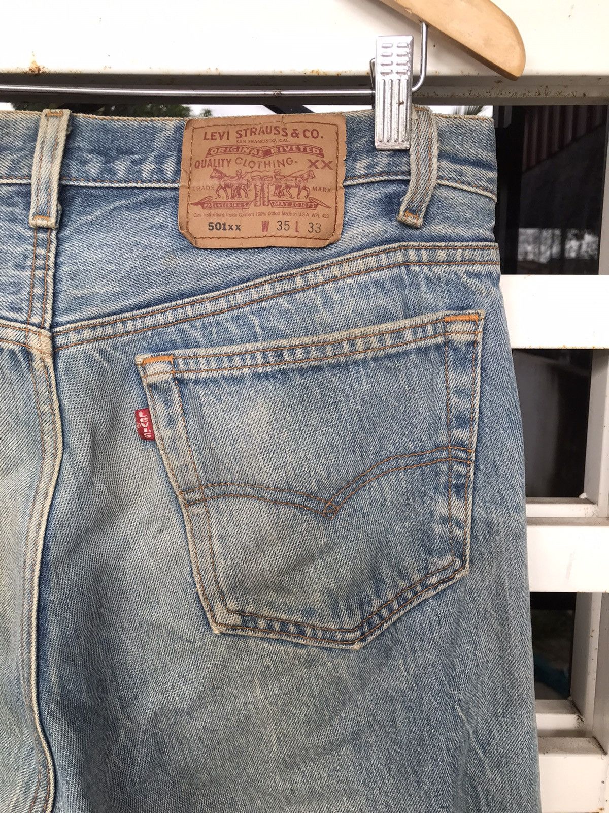 Levi's Vintage Clothing × Vintage Vintage Levi’s 501xx Made In USA Size 32 Size US 32 / EU 48 - 2 Thumbnail