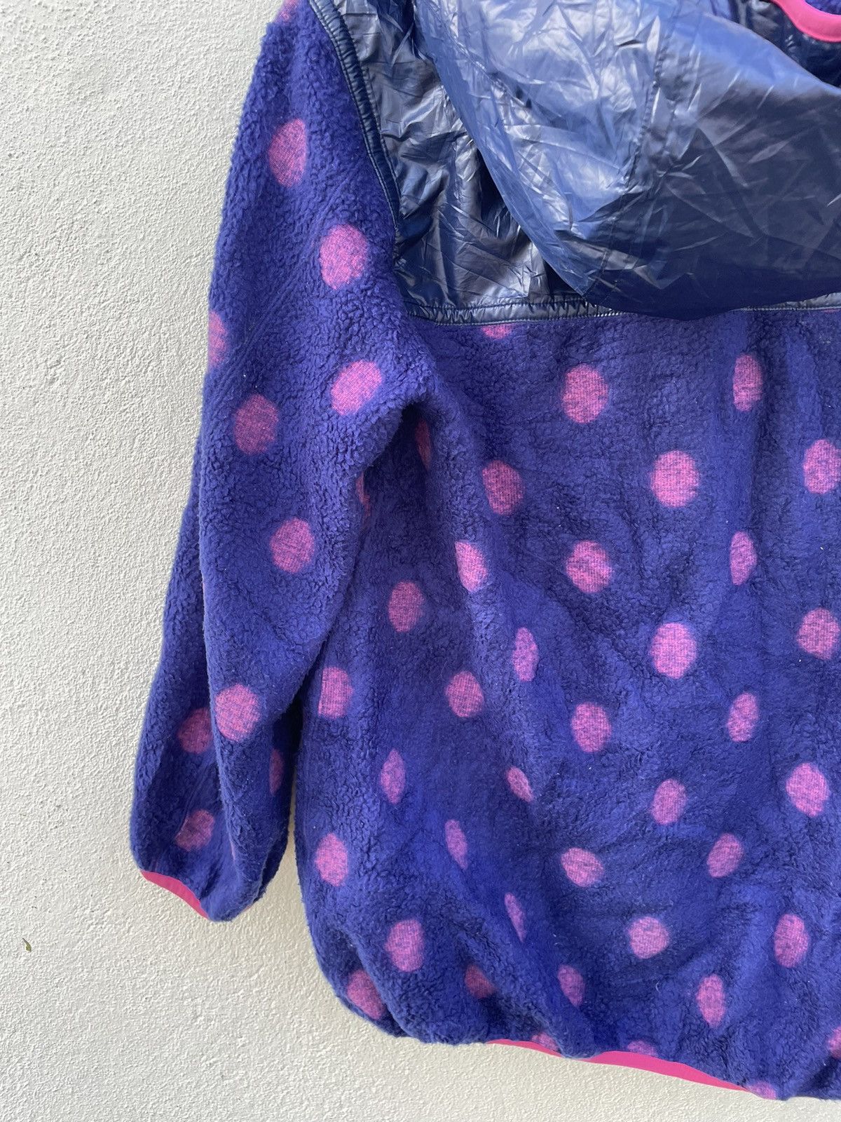 mercibeaucoup Mercibeaucoup Polka Dot Fleece Jacket Size US XS / EU 42 / 0 - 9 Thumbnail