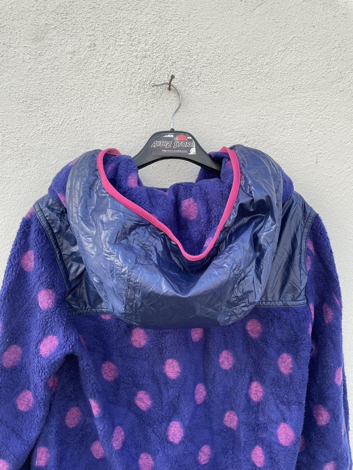 mercibeaucoup Mercibeaucoup Polka Dot Fleece Jacket Size US XS / EU 42 / 0 - 8 Thumbnail