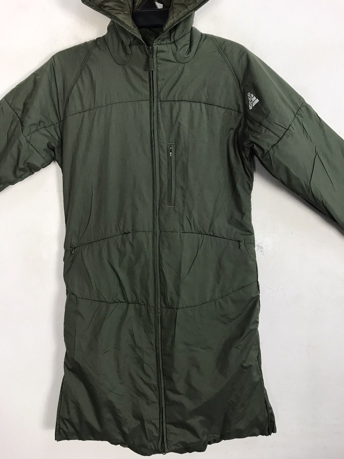 Adidas Vintage Y2k Adidas Parka Puffer Jacket Coach Athletics Size M / US 6-8 / IT 42-44 - 3 Thumbnail