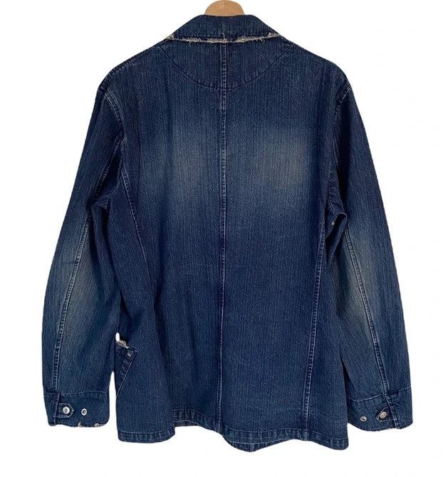 Hysteric Glamour × PPFM 🔥SICK! PPFM RARE BUTTON PATCHES DENIM CHORE JACKET Size US M / EU 48-50 / 2 - 9 Thumbnail