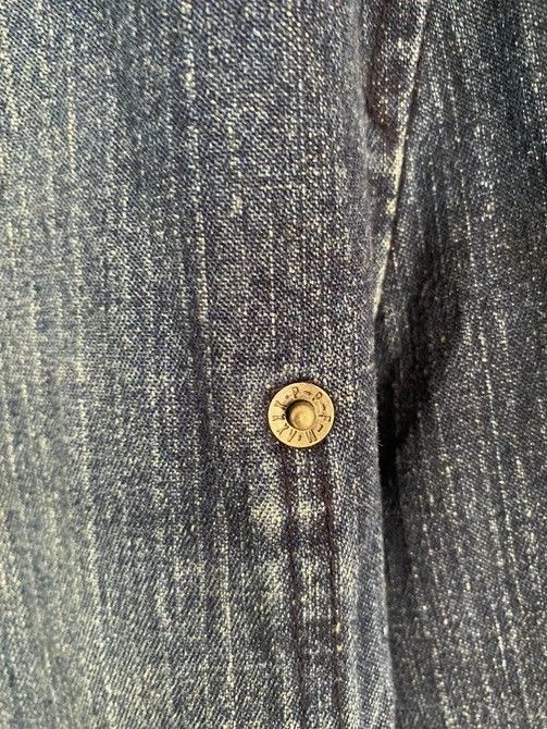 Hysteric Glamour × PPFM 🔥SICK! PPFM RARE BUTTON PATCHES DENIM CHORE JACKET Size US M / EU 48-50 / 2 - 10 Thumbnail