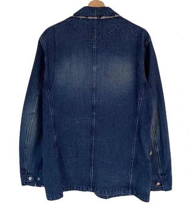Hysteric Glamour × PPFM 🔥SICK! PPFM RARE BUTTON PATCHES DENIM CHORE JACKET Size US M / EU 48-50 / 2 - 2 Thumbnail