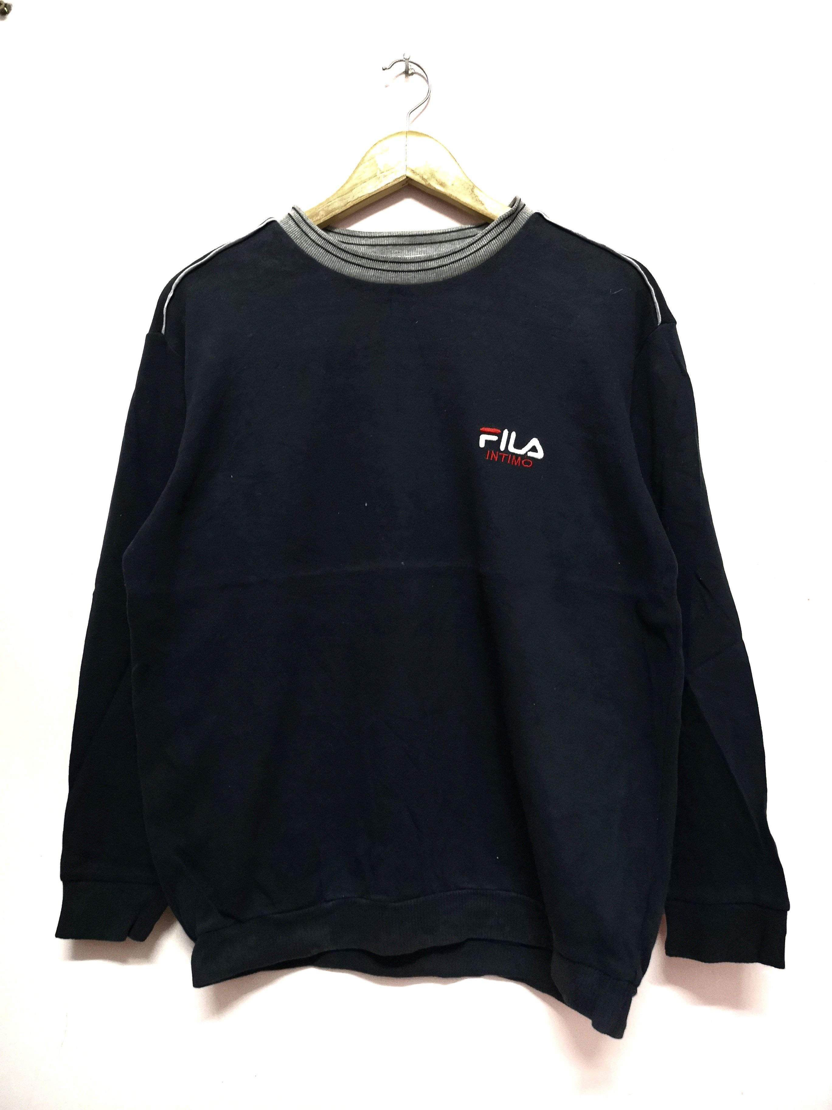 VINTAGE FILA INTIMO GRAPHIC PULLOVER CREWNECK SWEATSHIRTS Tops