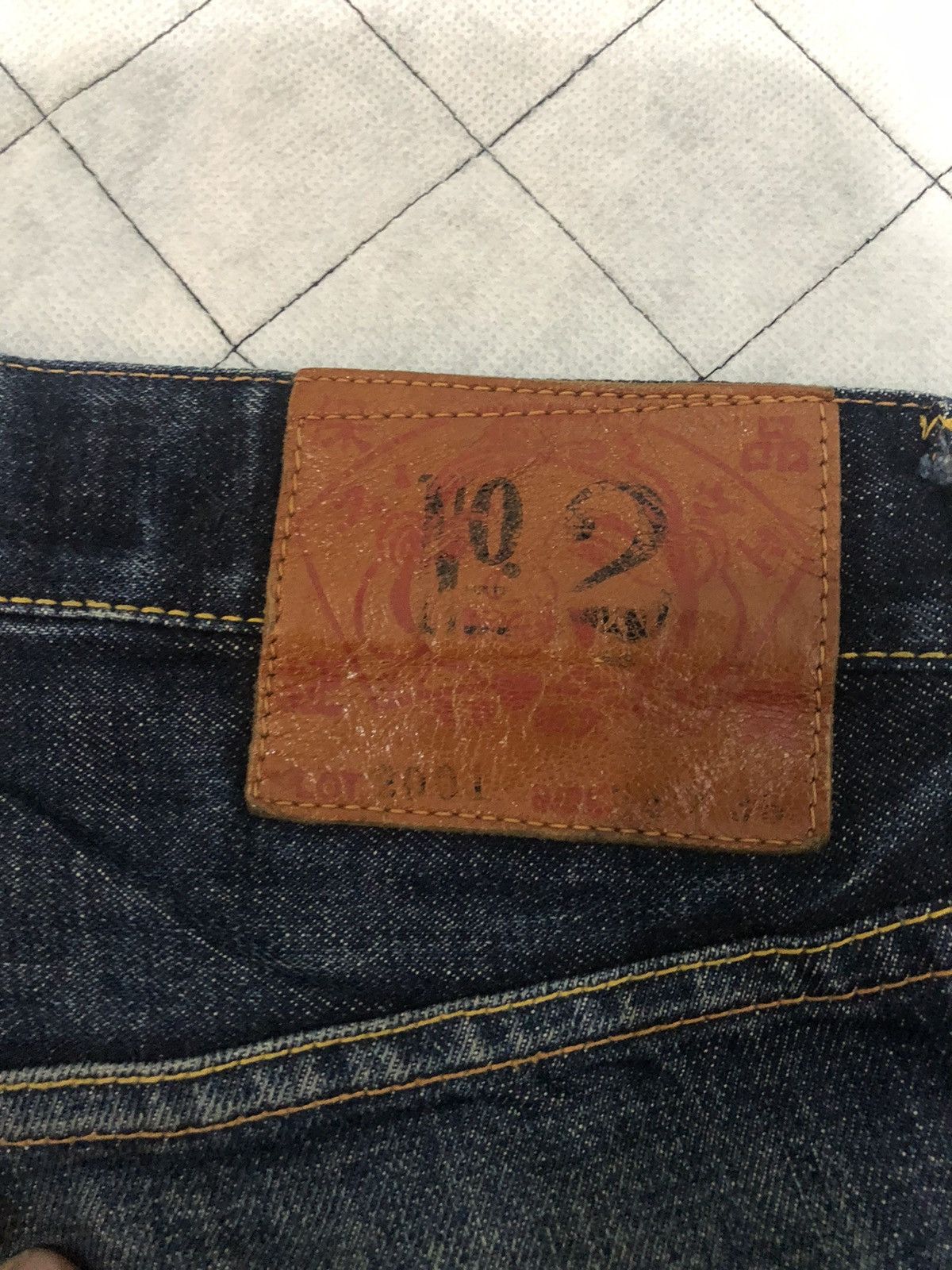 Evisu Evisu Yamane Japan Diacock Big Logo Traviss Scott Denim Size US 34 / EU 50 - 12 Thumbnail