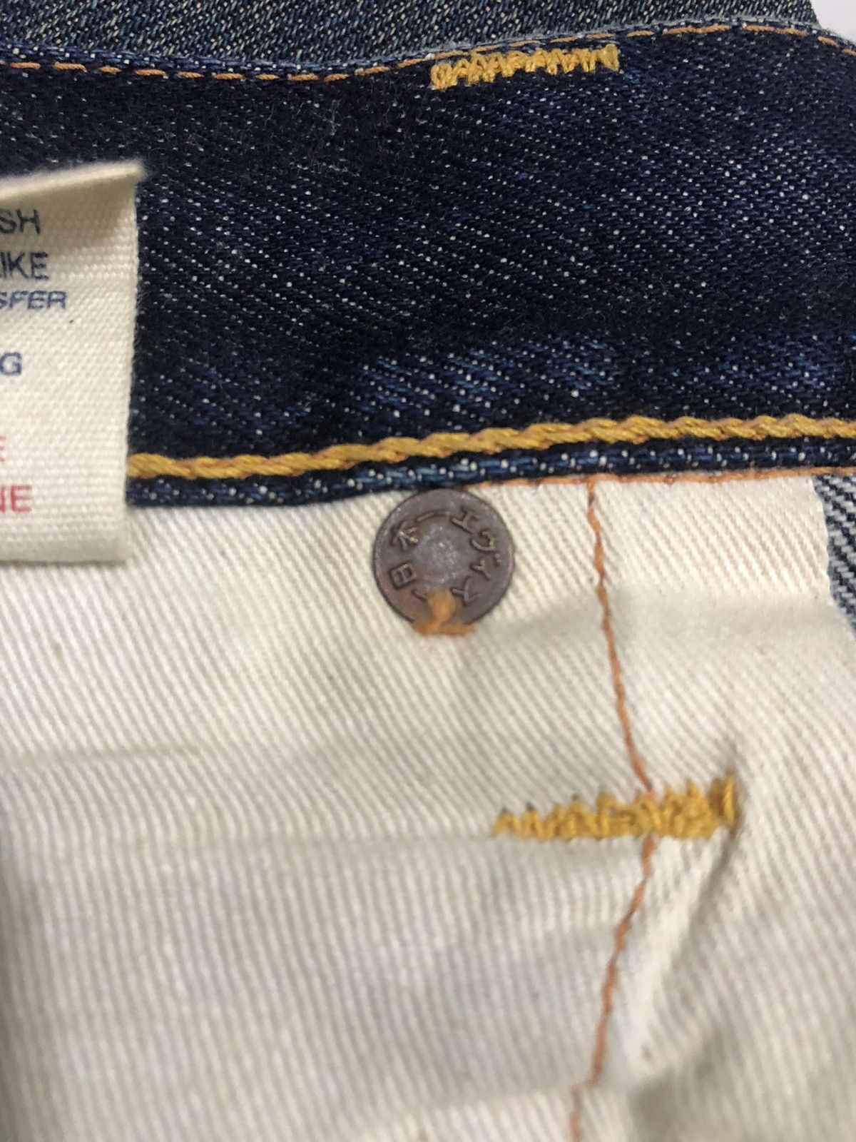 Evisu Evisu Yamane Japan Diacock Big Logo Traviss Scott Denim Size US 34 / EU 50 - 9 Thumbnail