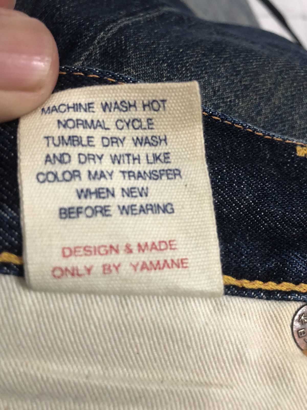 Evisu Evisu Yamane Japan Diacock Big Logo Traviss Scott Denim Size US 34 / EU 50 - 11 Thumbnail