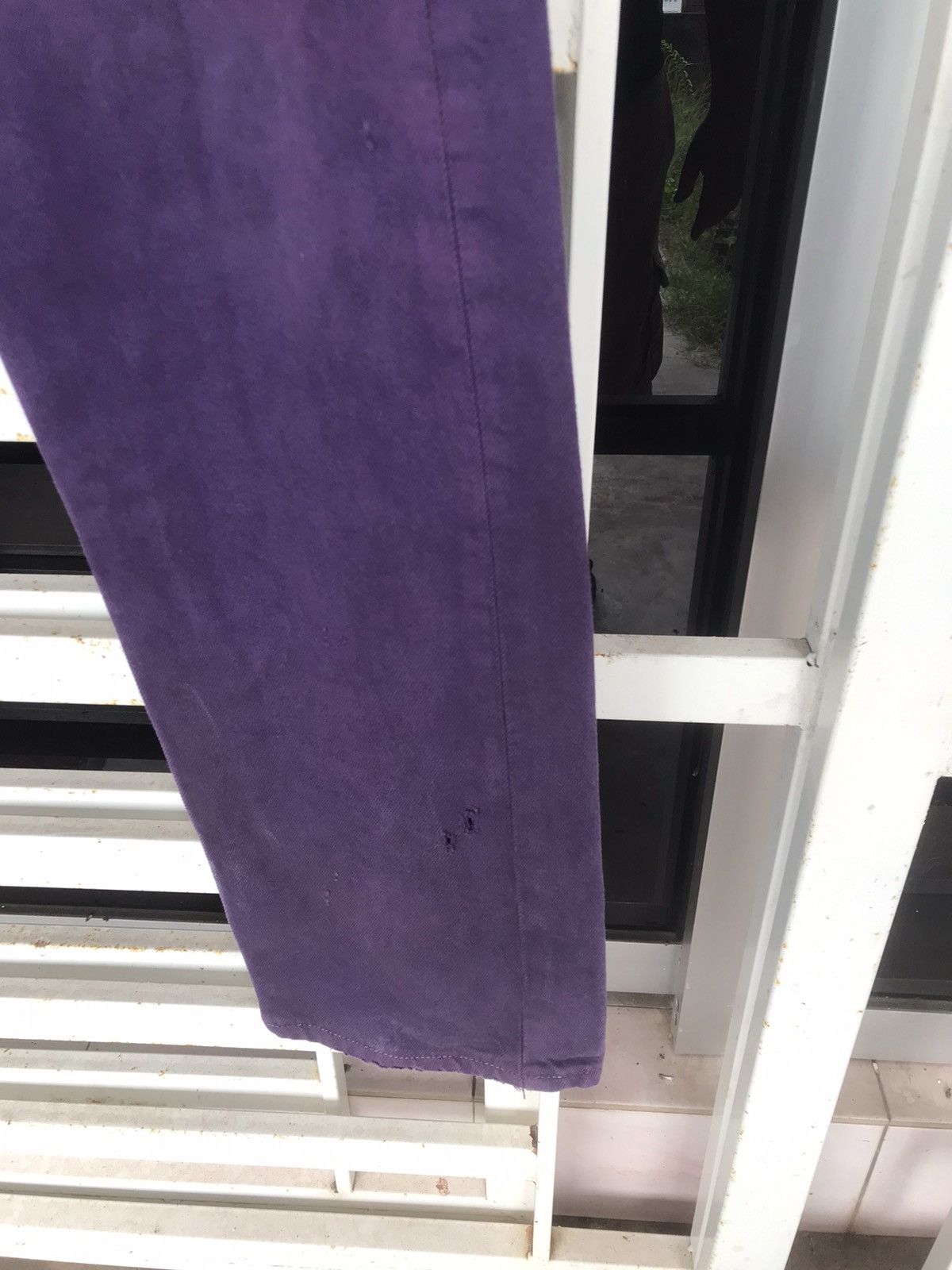 Levi's Vintage Clothing × Vintage Vintage Purple Levi’s 501 Distressed Denim Size 30x33 Size US 30 / EU 46 - 8 Thumbnail