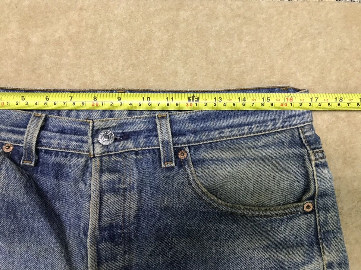 Levi's Vintage Clothing × Vintage Vintage 90s Levi’s 501xx Denim Faded Sun Size US 34 / EU 50 - 12 Thumbnail