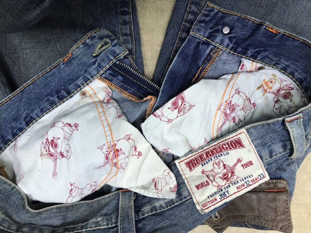 True Religion × Vintage Joey True Religion Flared Denim Size 35x33 Size US 35 - 10 Thumbnail