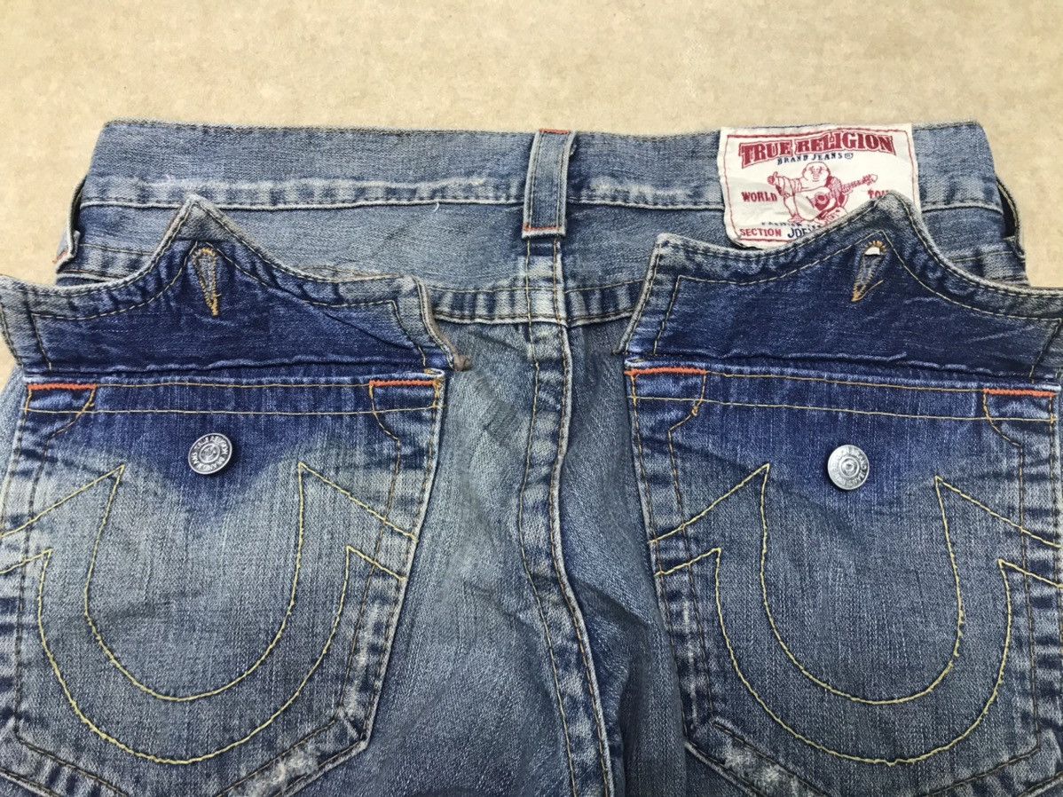 True Religion × Vintage Joey True Religion Flared Denim Size 35x33 Size US 35 - 4 Thumbnail