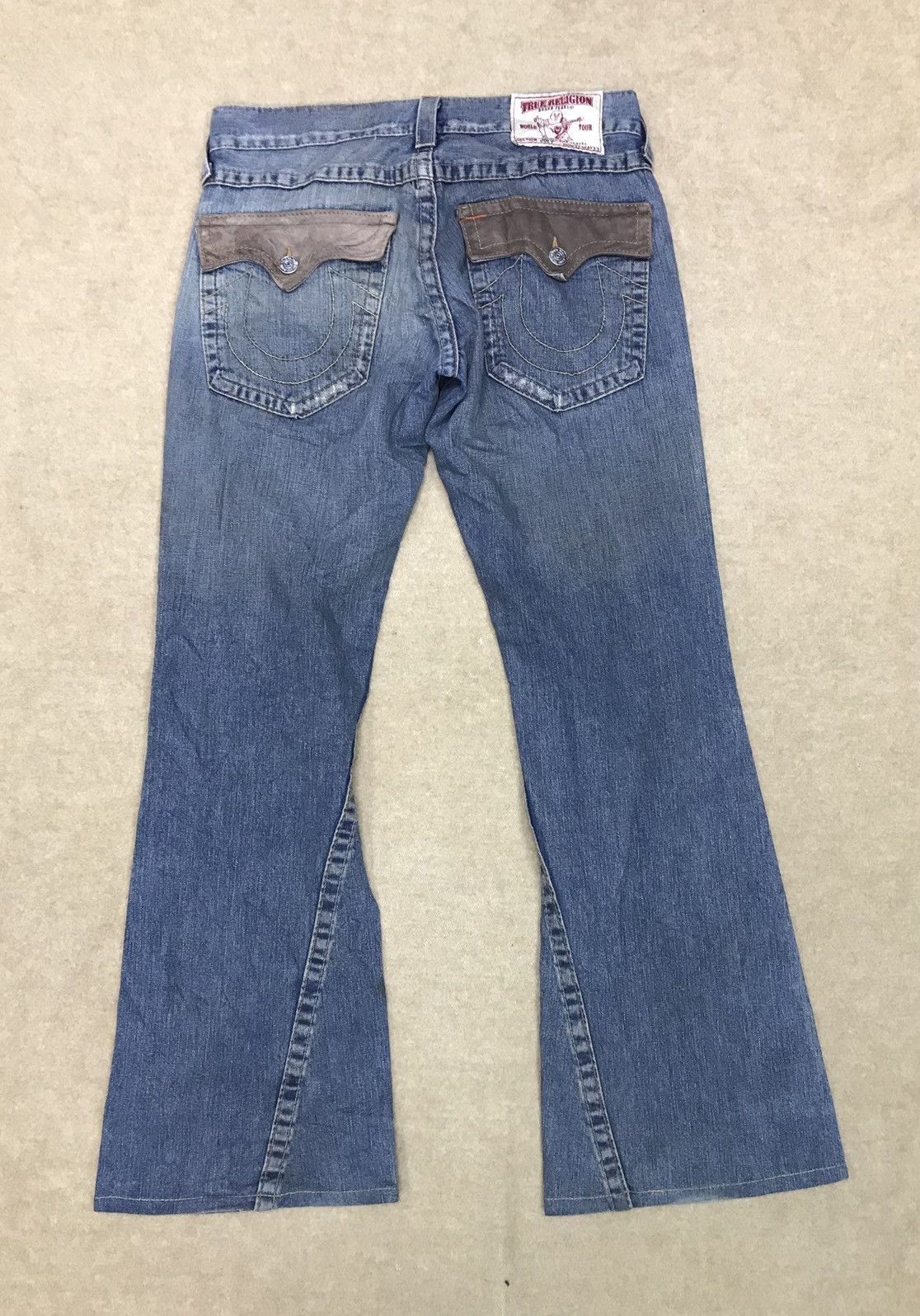 True Religion × Vintage Joey True Religion Flared Denim Size 35x33 Size US 35 - 2 Thumbnail