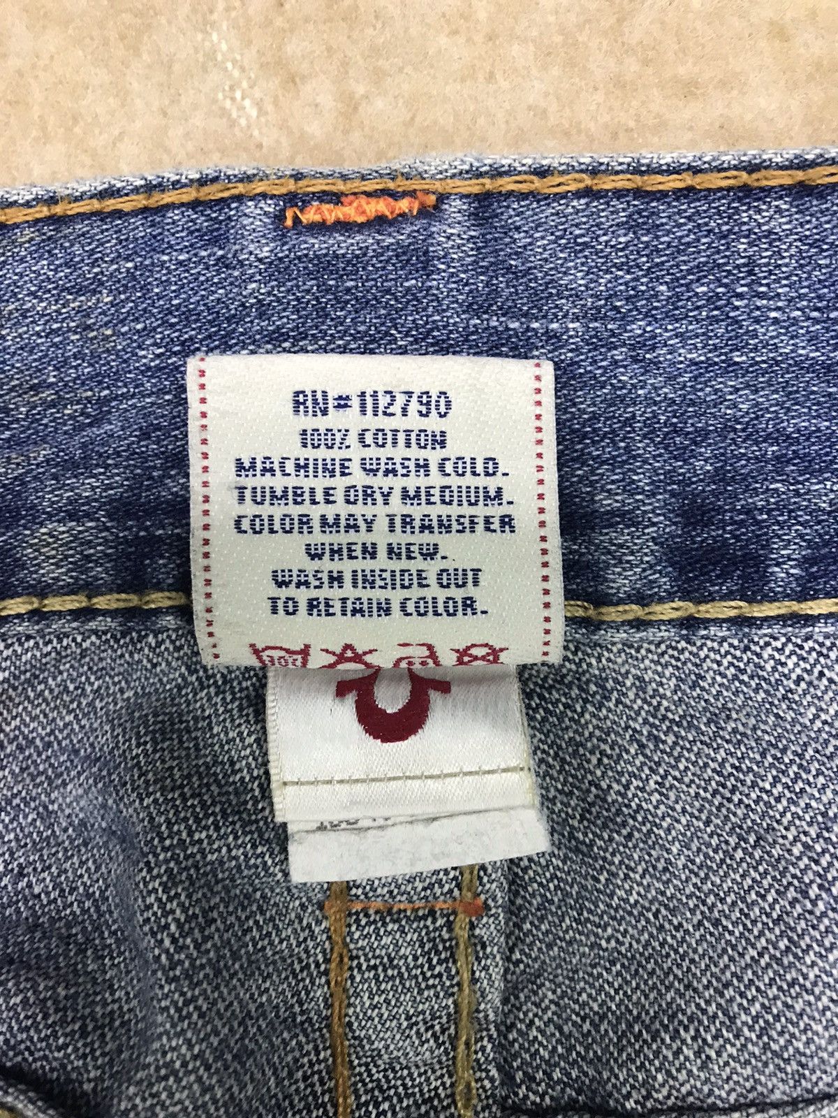 True Religion × Vintage Joey True Religion Flared Denim Size 35x33 Size US 35 - 12 Thumbnail