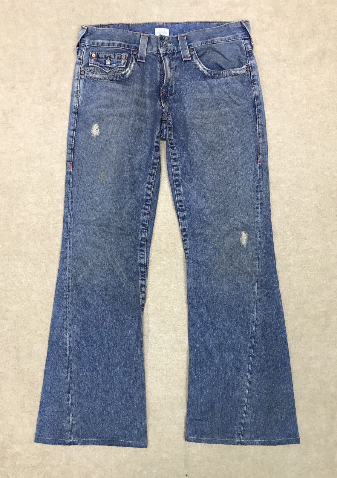 Joey True Religion Flared Denim Size 35x33