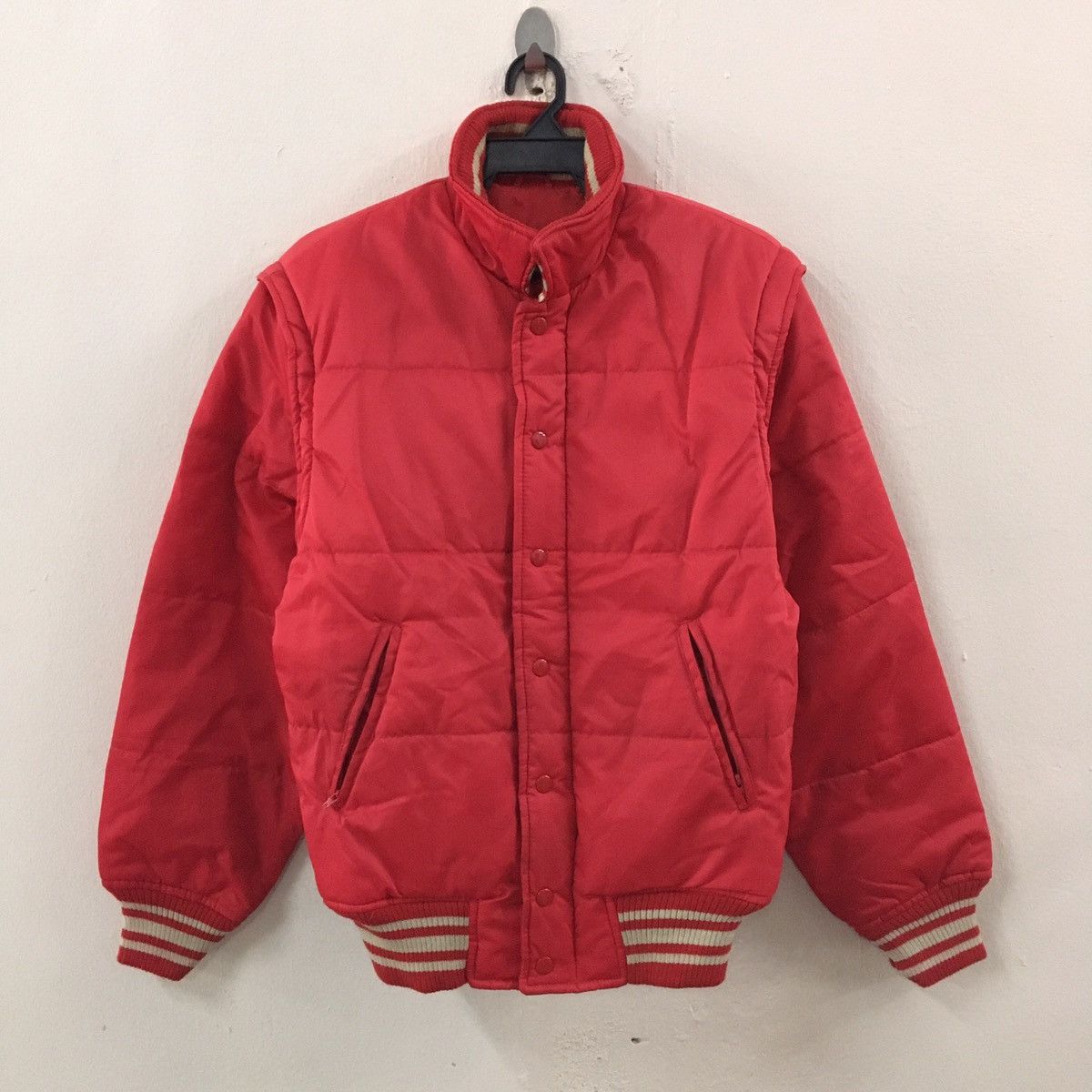 Japanese Brand Removable Sleeves Varsity Jacket Size US M / EU 48-50 / 2 - 1 Thumbnail