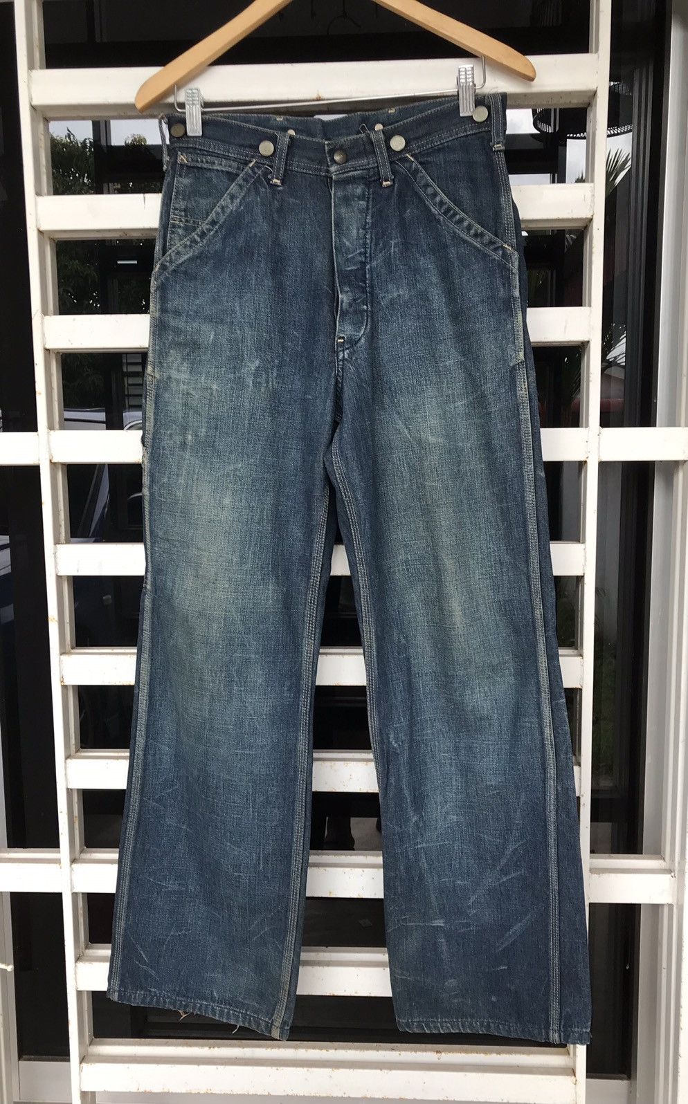 Lee × Vintage Lee Sanforized Workwear Design Size 28 Size US 28 / EU 44 - 2 Thumbnail