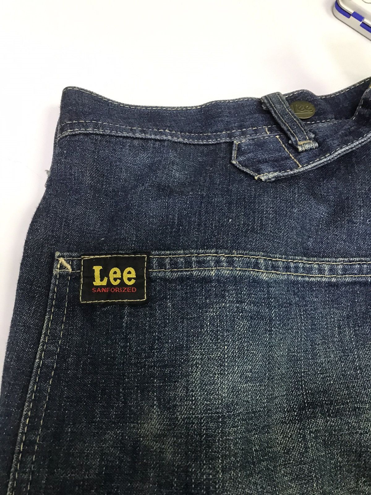 Lee × Vintage Lee Sanforized Workwear Design Size 28 Size US 28 / EU 44 - 5 Thumbnail