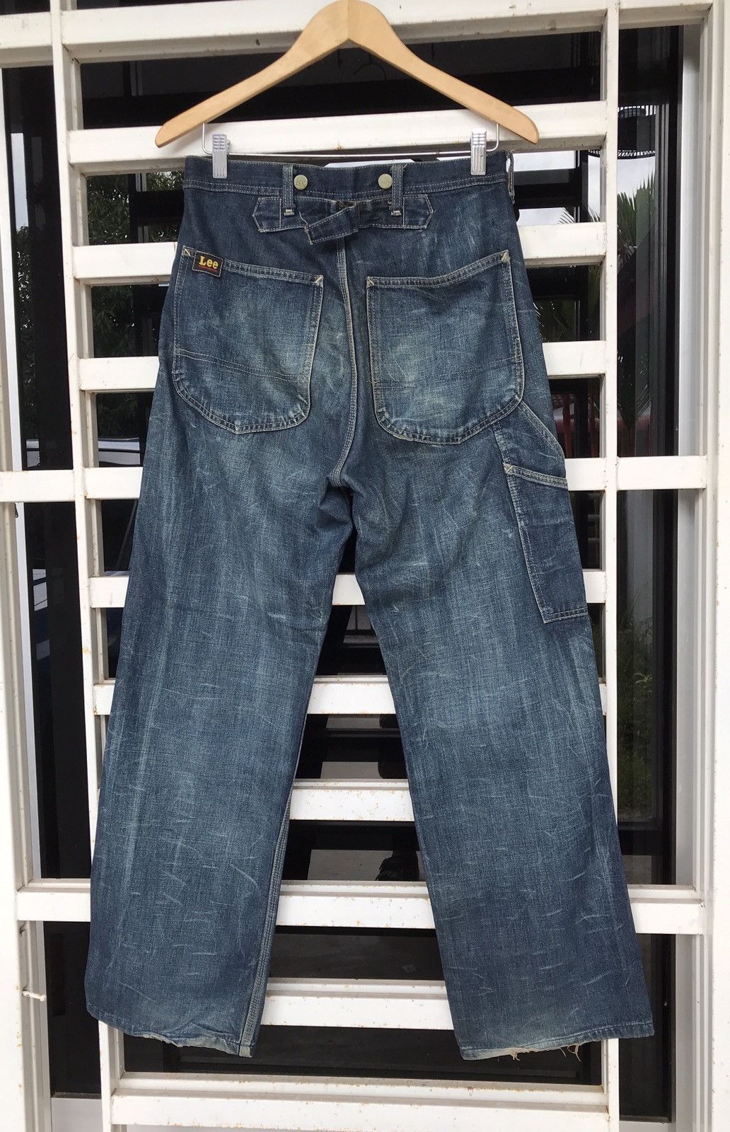 Lee × Vintage Lee Sanforized Workwear Design Size 28 Size US 28 / EU 44 - 1 Thumbnail
