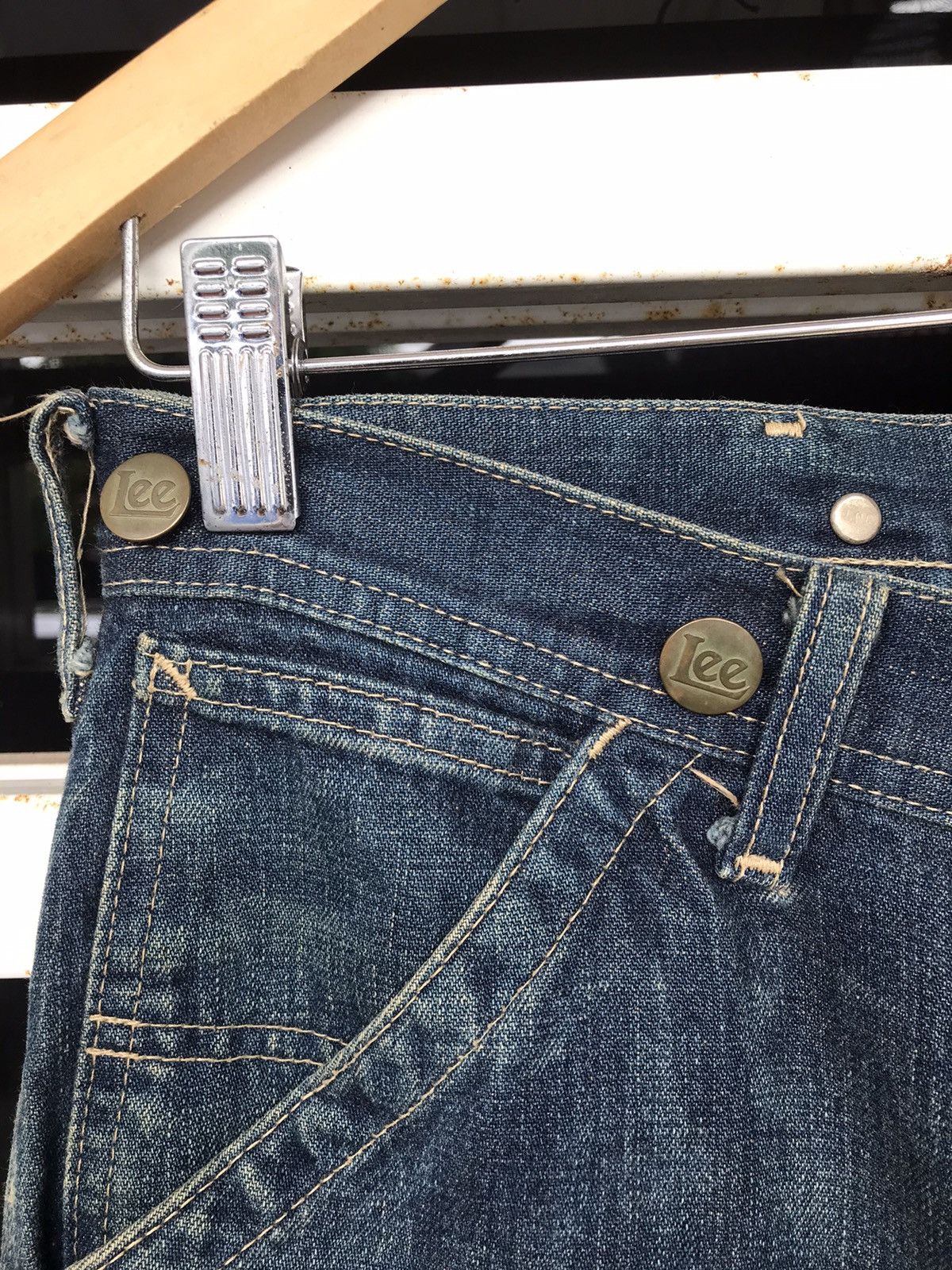 Lee × Vintage Lee Sanforized Workwear Design Size 28 Size US 28 / EU 44 - 3 Thumbnail
