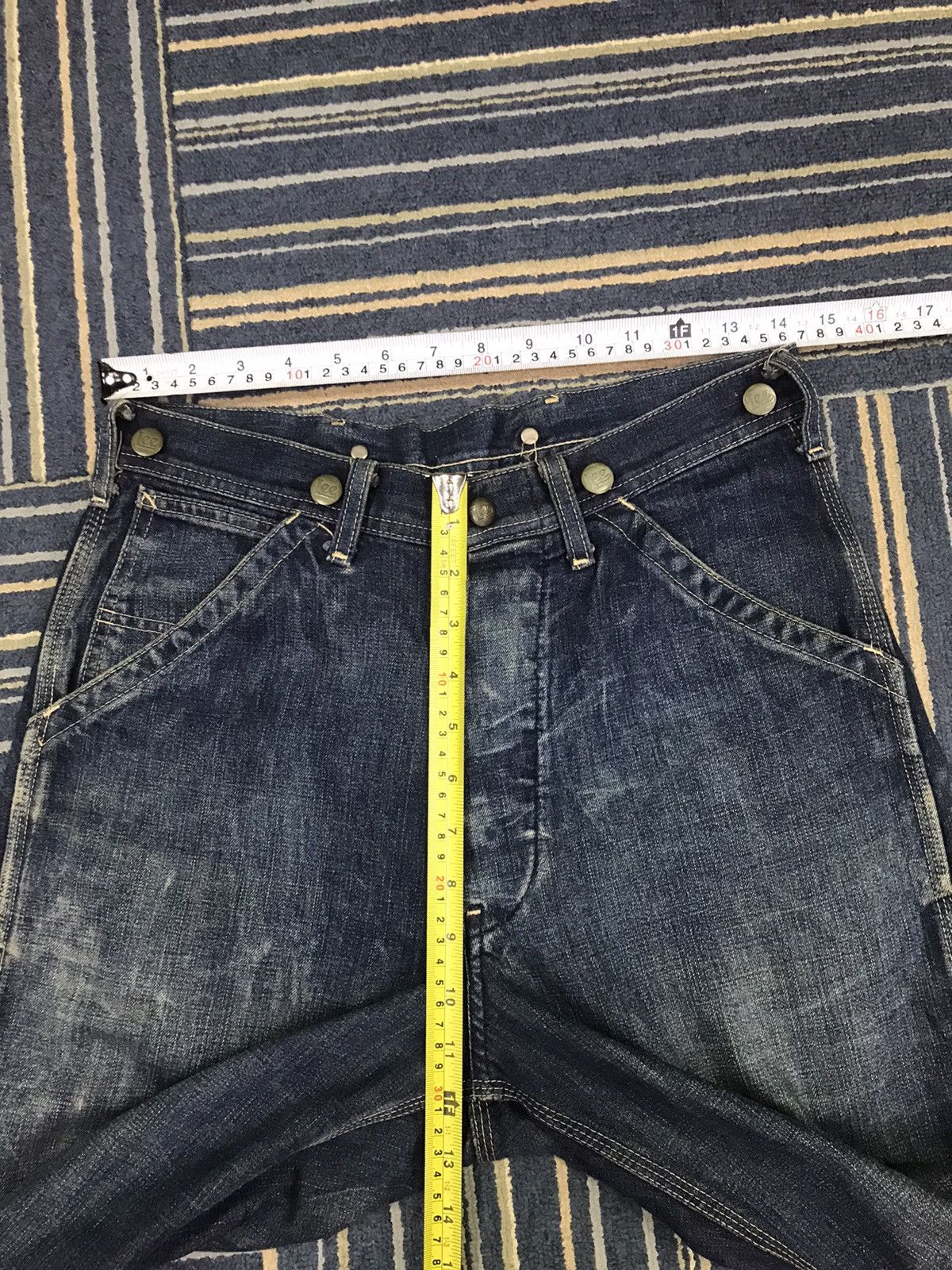 Lee × Vintage Lee Sanforized Workwear Design Size 28 Size US 28 / EU 44 - 11 Thumbnail