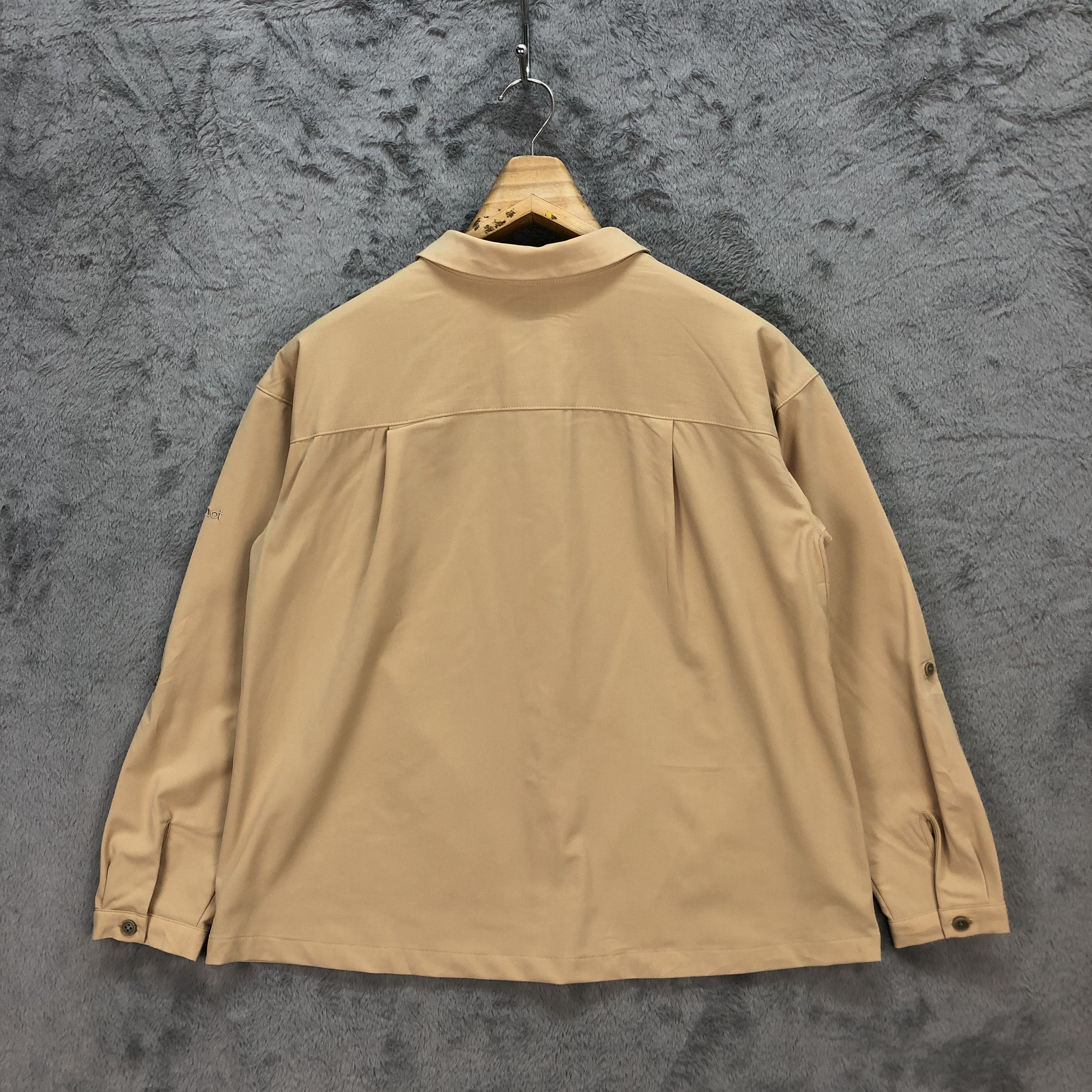 Japanese Brand Marmot Double Pocket Cropped Casual Shirts #5625-194 Size L / US 10 / IT 46 - 12 Thumbnail