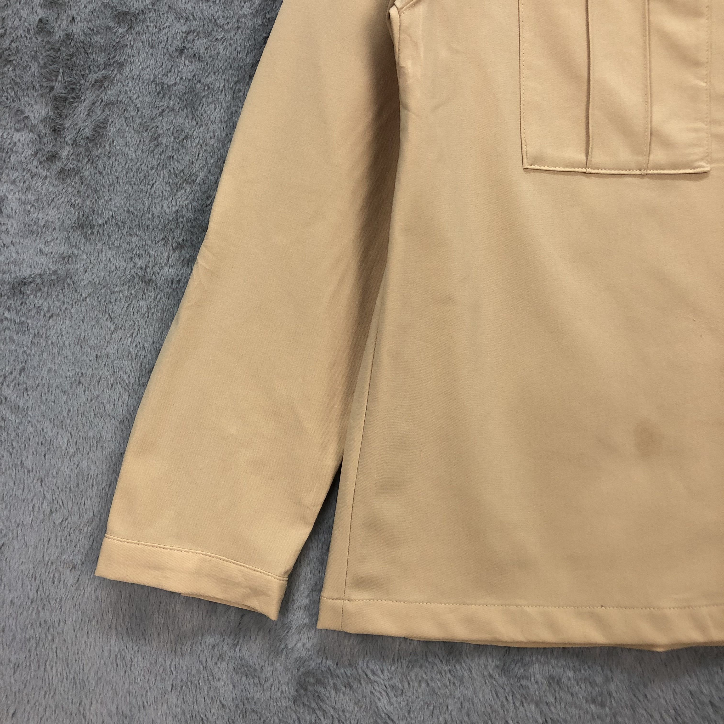 Japanese Brand Marmot Double Pocket Cropped Casual Shirts #5625-194 Size L / US 10 / IT 46 - 5 Thumbnail