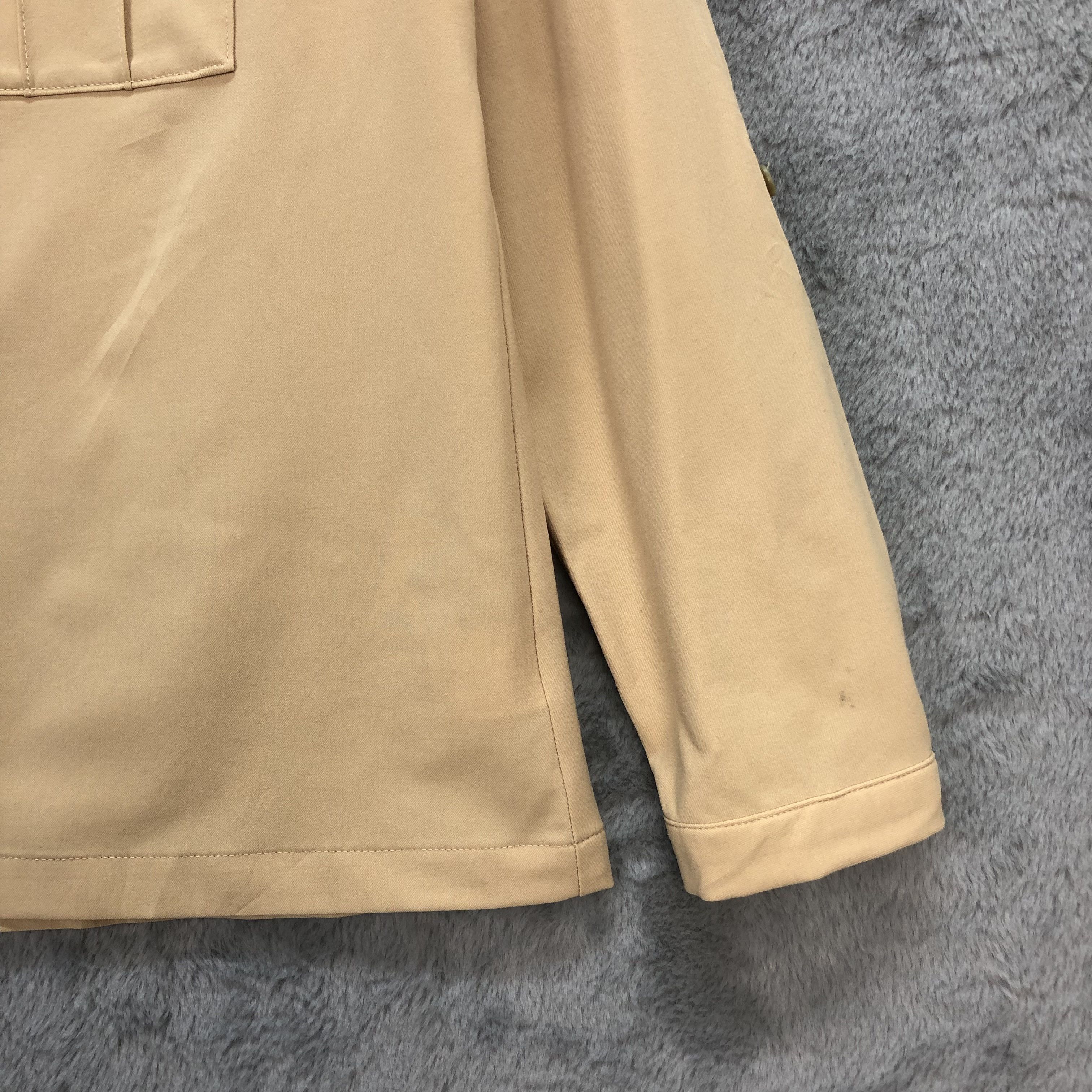 Japanese Brand Marmot Double Pocket Cropped Casual Shirts #5625-194 Size L / US 10 / IT 46 - 6 Thumbnail