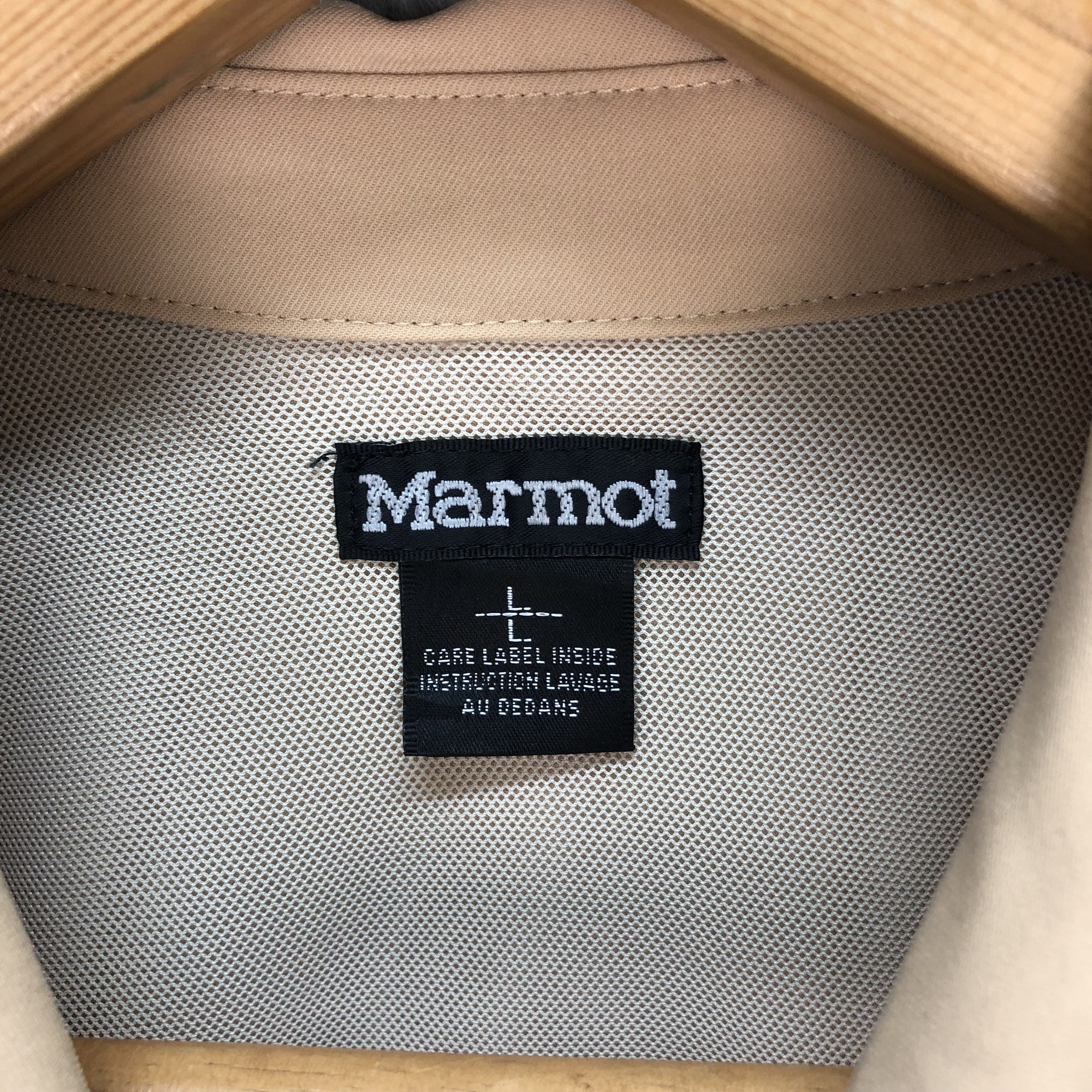 Japanese Brand Marmot Double Pocket Cropped Casual Shirts #5625-194 Size L / US 10 / IT 46 - 9 Thumbnail