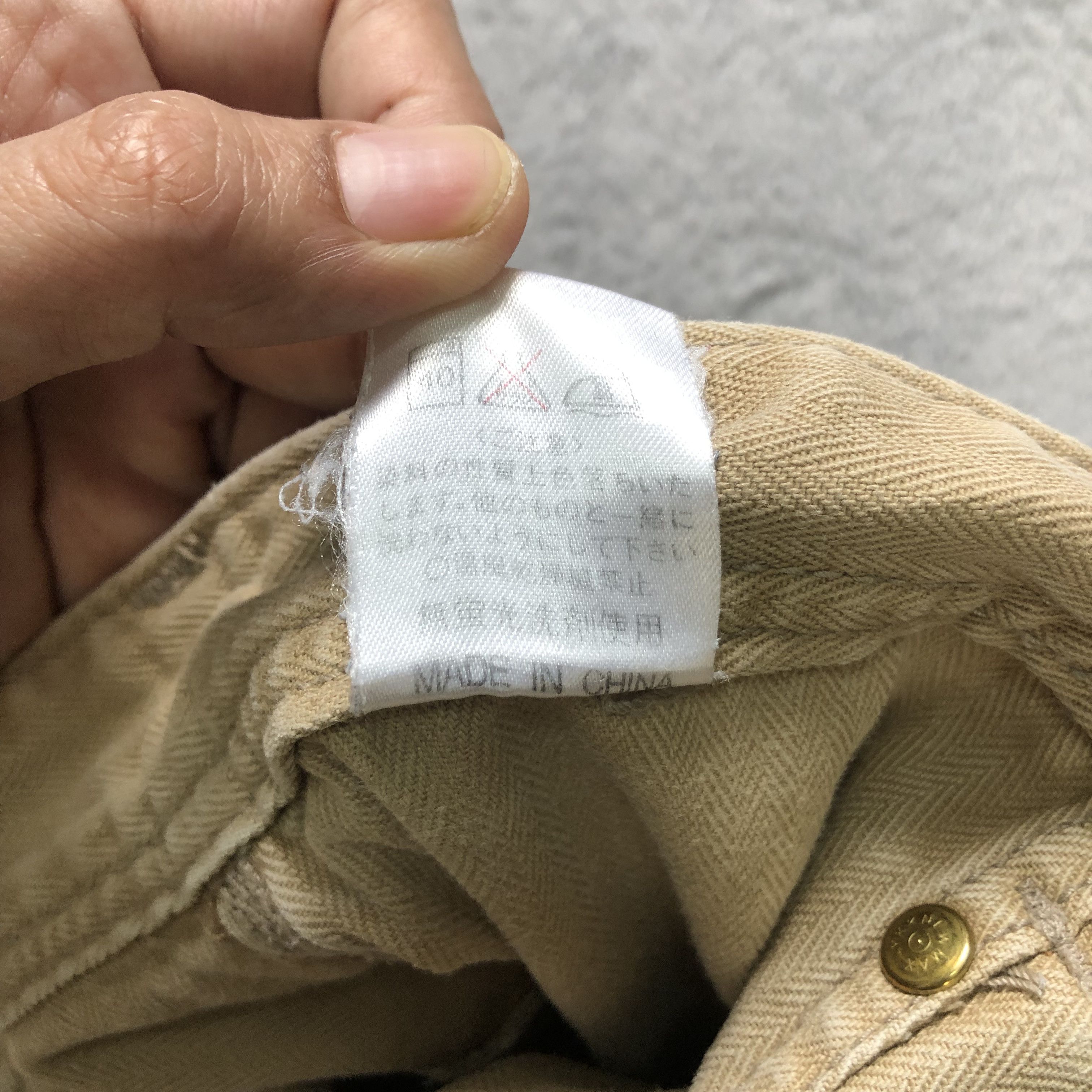 Japanese Brand EVENRIVER UTILITY DOUBLE KNEE CARGO PANTS #6941-99 Size US 27 - 10 Thumbnail