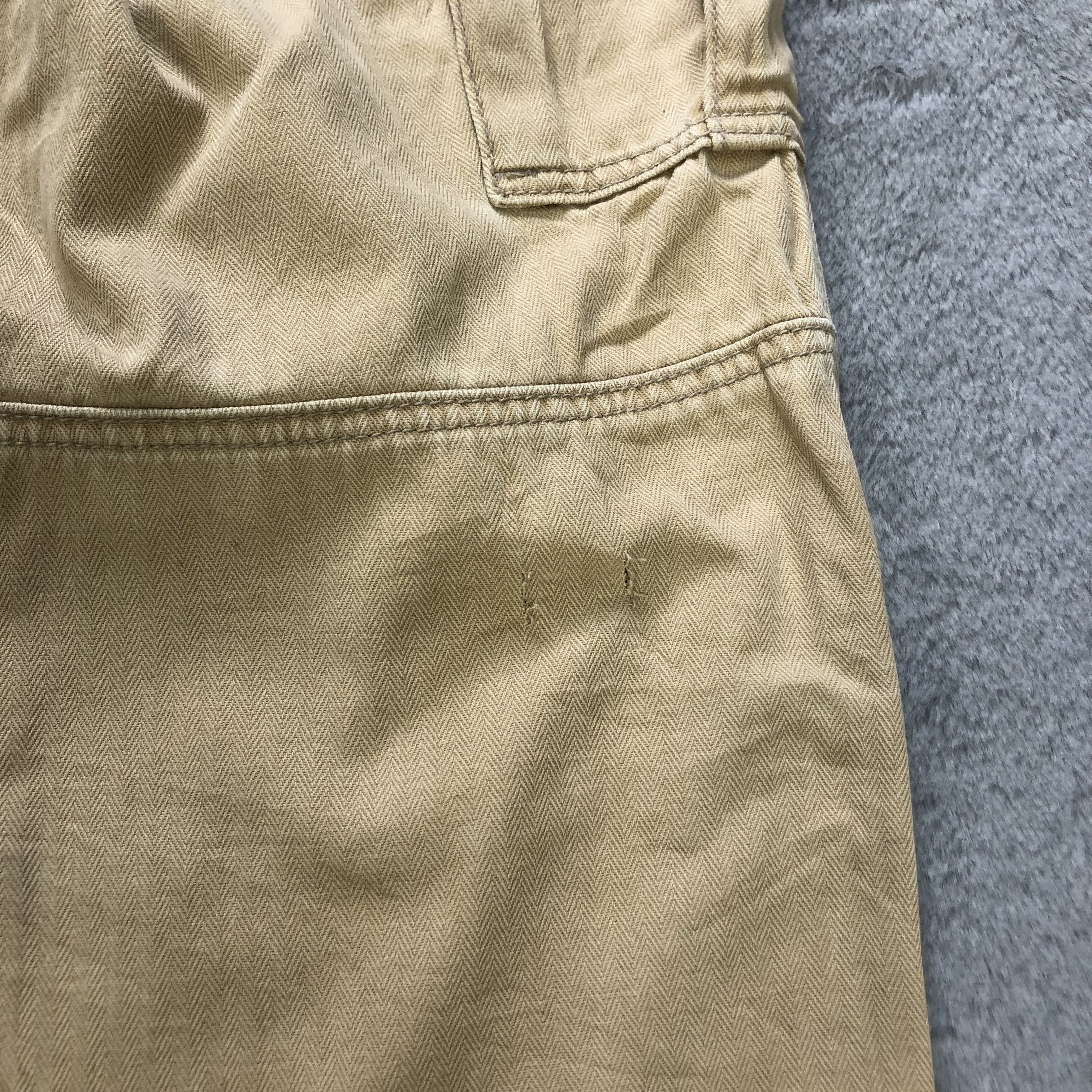 Japanese Brand EVENRIVER UTILITY DOUBLE KNEE CARGO PANTS #6941-99 Size US 27 - 17 Thumbnail