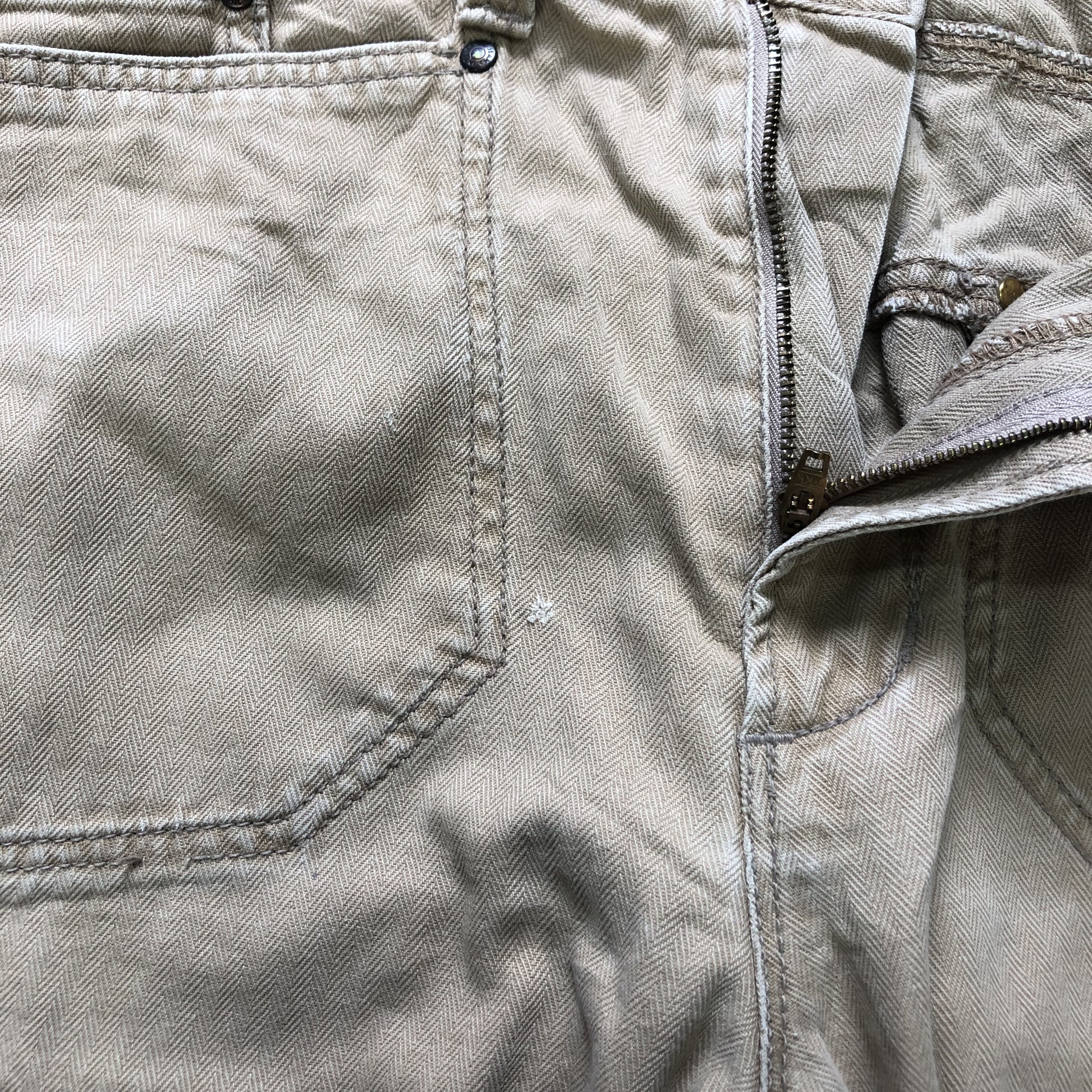Japanese Brand EVENRIVER UTILITY DOUBLE KNEE CARGO PANTS #6941-99 Size US 27 - 4 Thumbnail