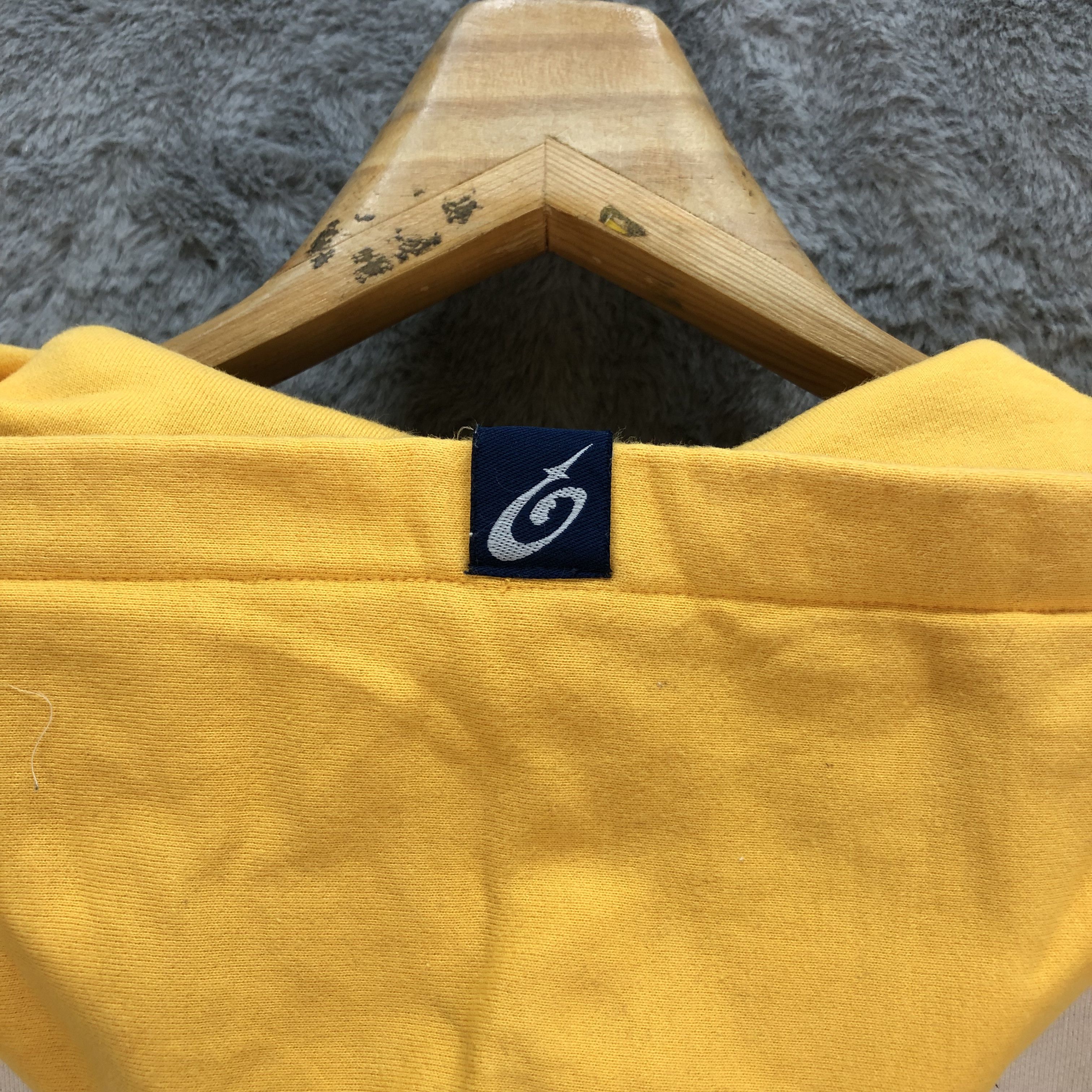 Japanese Brand 90's PIKO BIG LOGO SHORT SLEEVE ZIPPER HOODIES #6946-101 Size US L / EU 52-54 / 3 - 2 Thumbnail