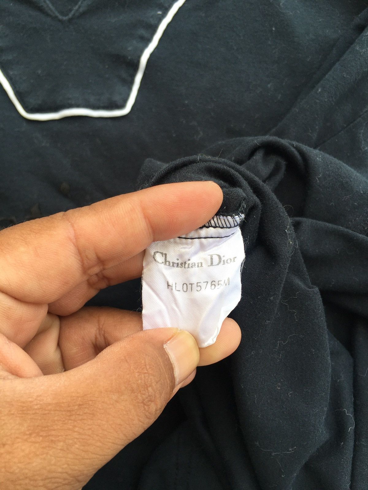 Christian Dior Monsieur Rare Vintage 90s Spell out Embroidered Christian Dior Shirt Size L / US 10 / IT 46 - 12 Thumbnail