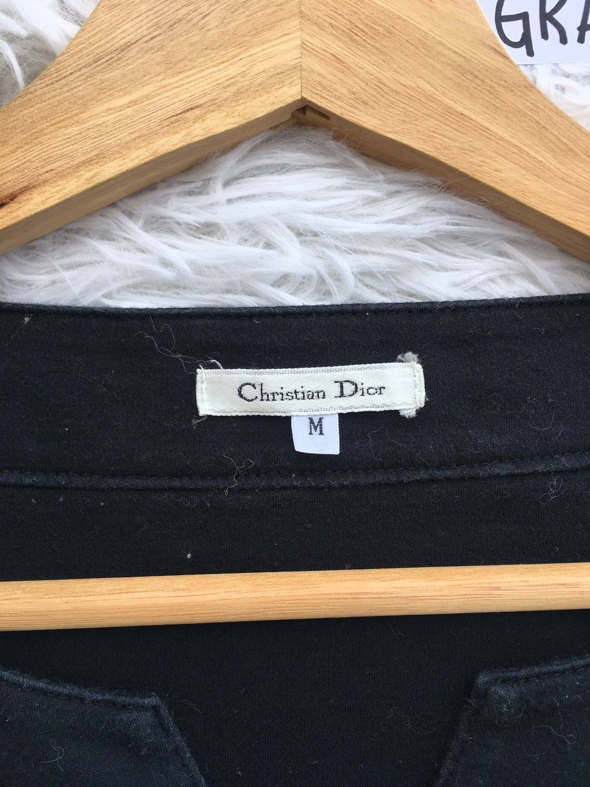 Christian Dior Monsieur Rare Vintage 90s Spell out Embroidered Christian Dior Shirt Size L / US 10 / IT 46 - 10 Thumbnail