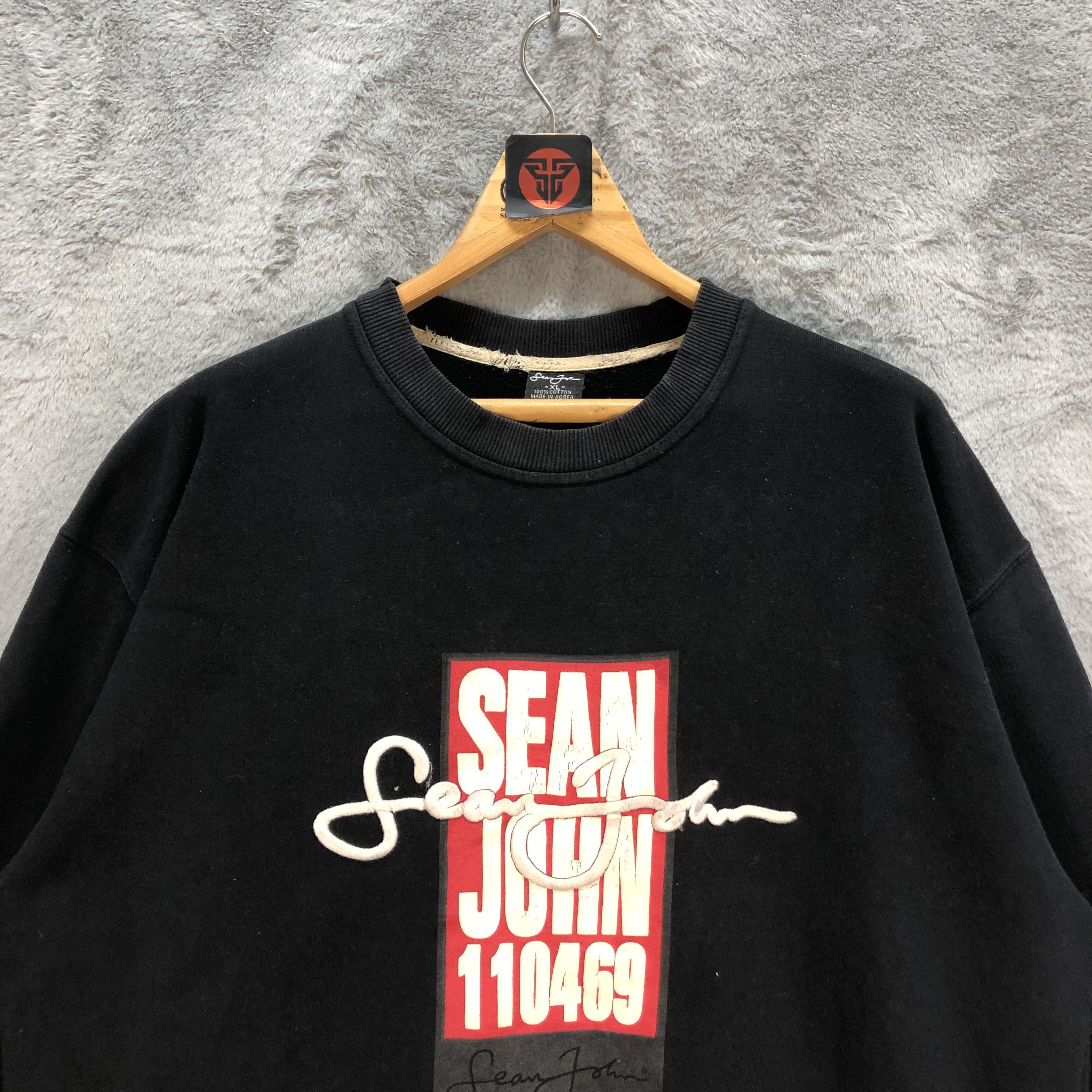 Sean John SEAN JOHN COLLECTION BIG LOGO SWEATSHIRTS #6949-101 Size US XL / EU 56 / 4 - 2 Thumbnail
