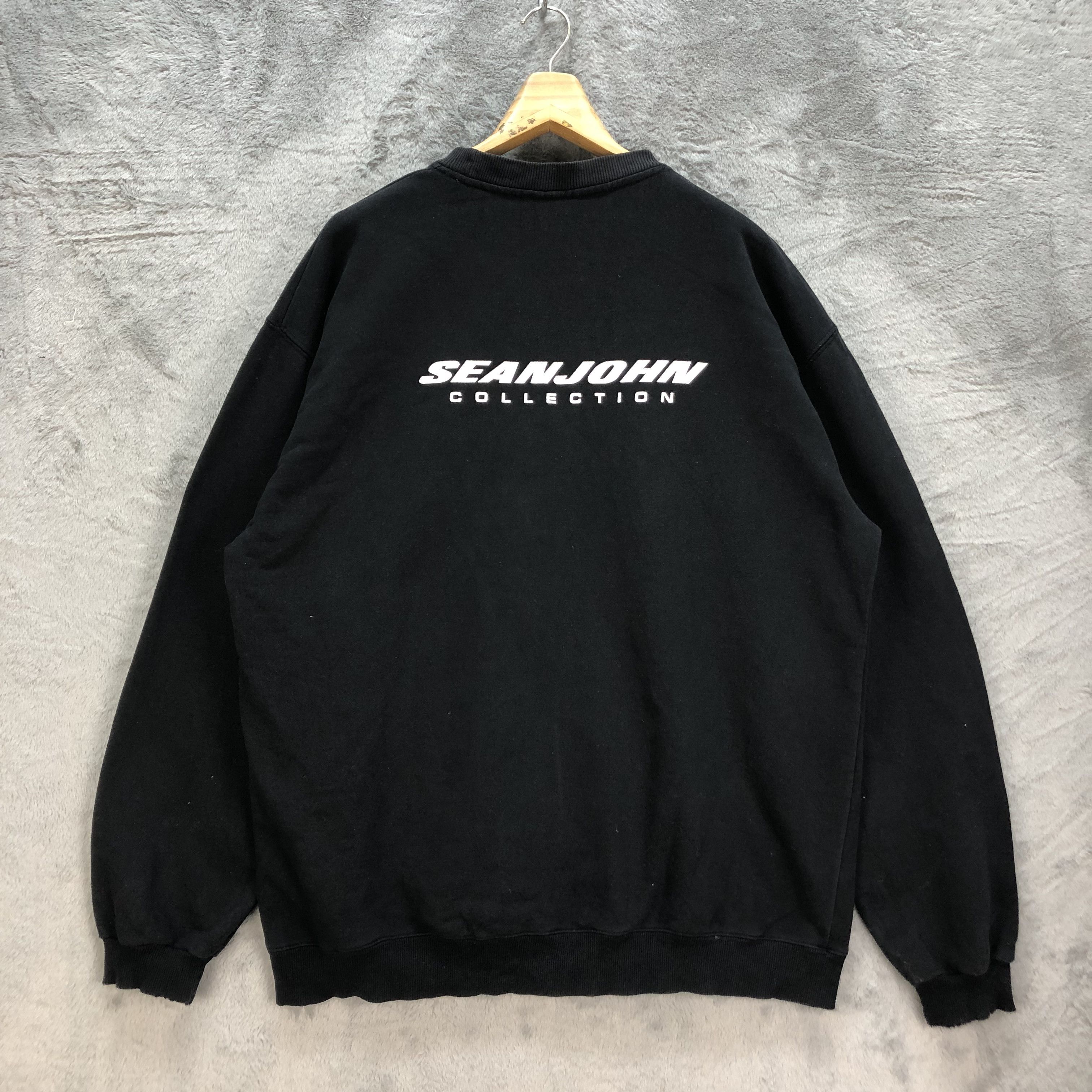 Sean John SEAN JOHN COLLECTION BIG LOGO SWEATSHIRTS #6949-101 Size US XL / EU 56 / 4 - 11 Thumbnail