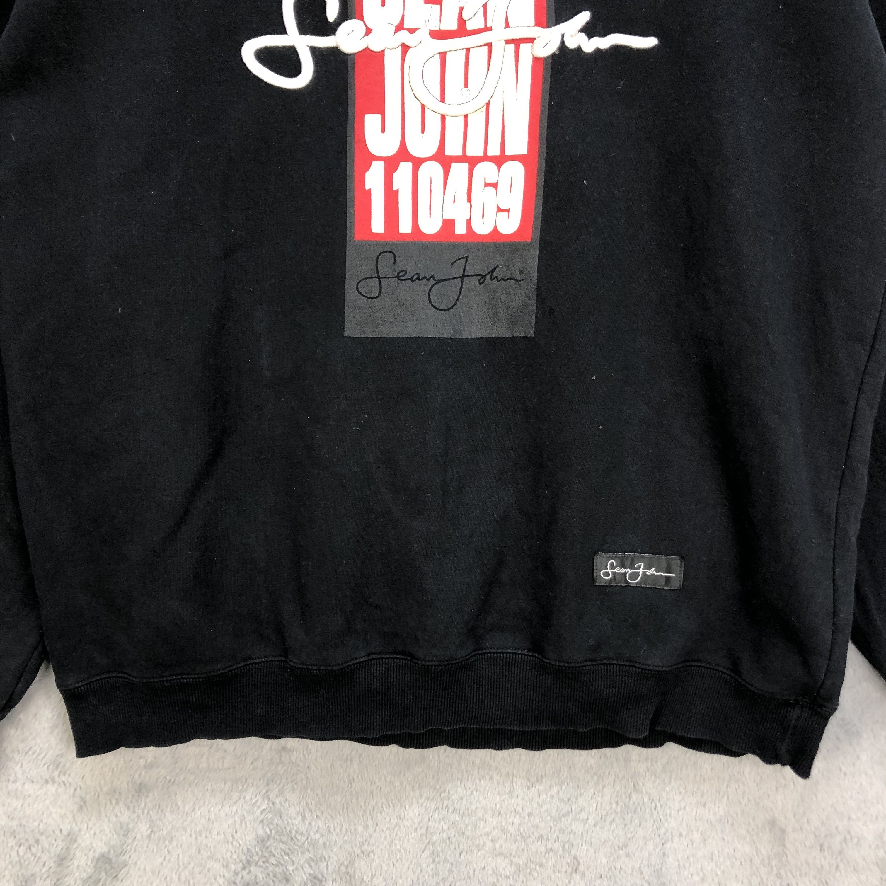 Sean John SEAN JOHN COLLECTION BIG LOGO SWEATSHIRTS #6949-101 Size US XL / EU 56 / 4 - 4 Thumbnail