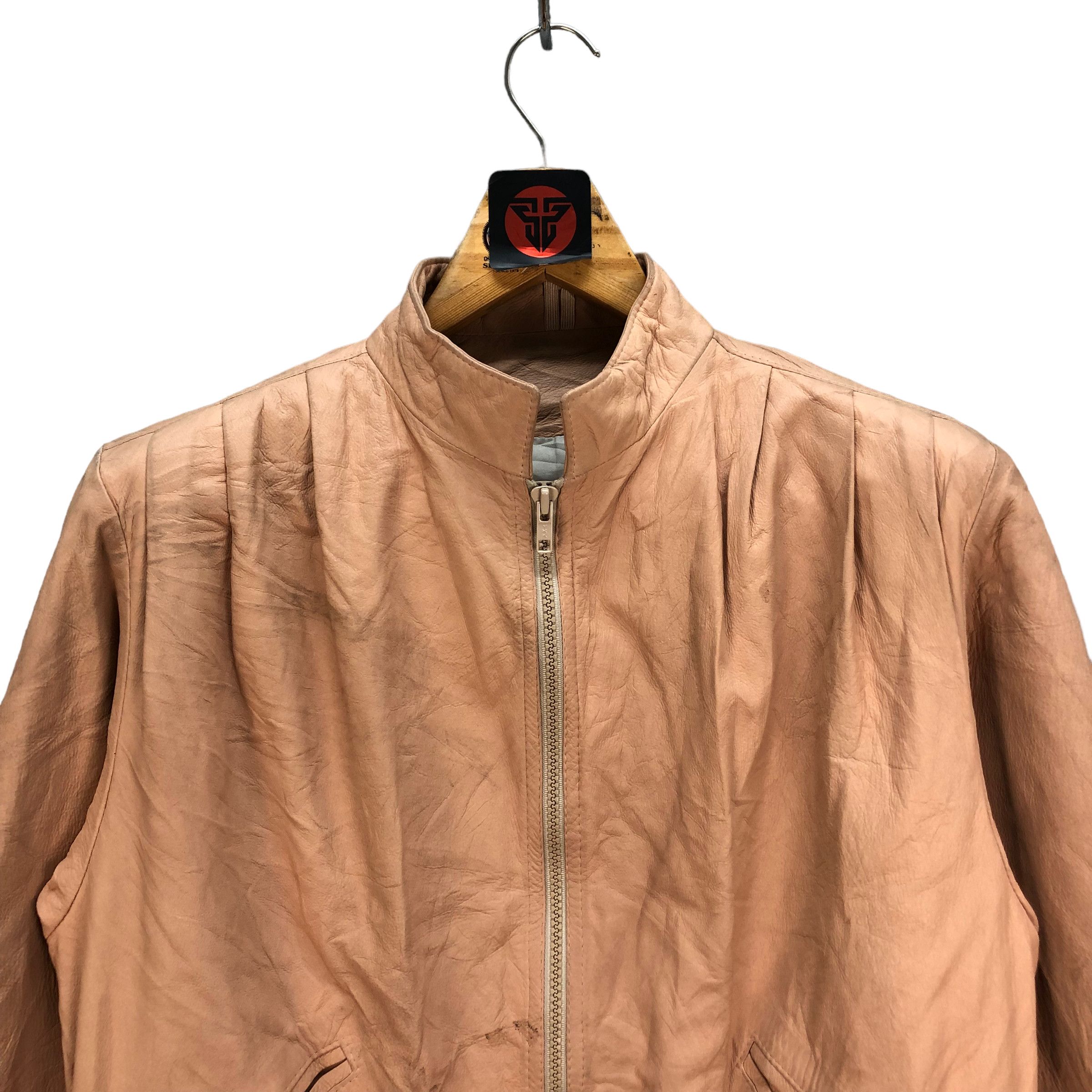 Vintage KNIGHT TAILORS LAMBSUEDE JACKET #6947-101 Size L / US 10 / IT 46 - 2 Thumbnail