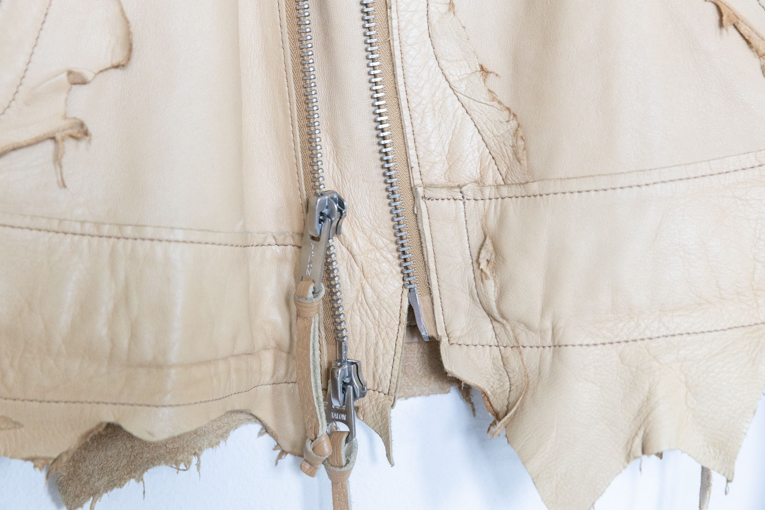Takahiromiyashita The Soloist. Rough out leather biker jacket - rarest colorway Size US S / EU 44-46 / 1 - 9 Thumbnail