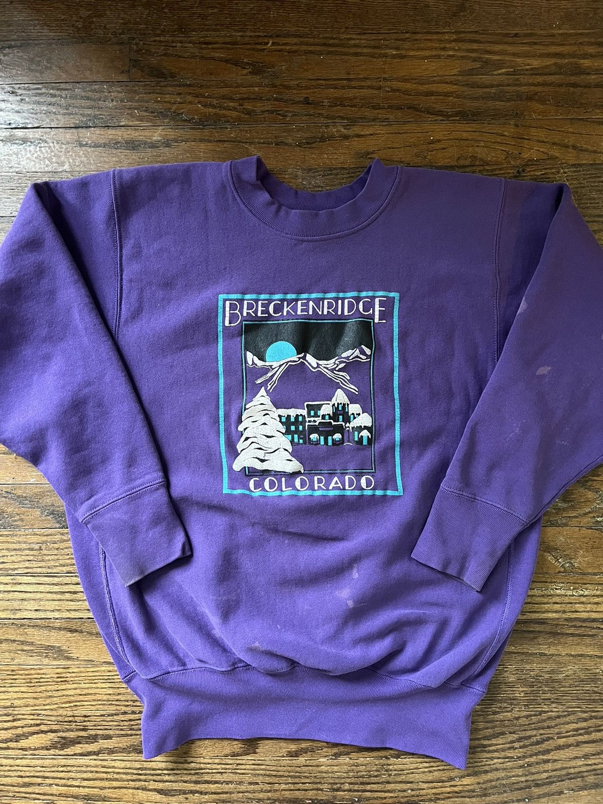 Vintage cheapest 80's Breckenridge Ski Sweatshirt