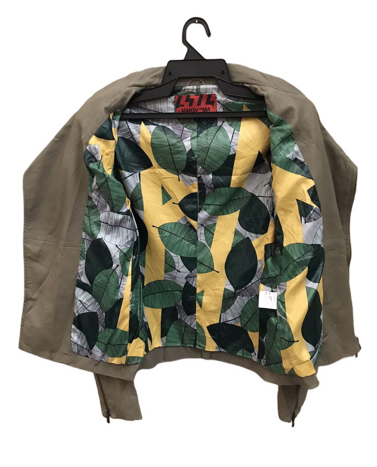 Japanese Brand × Vintage 💥 Accept offer 💥 Leather Jacket Makin Jan Ma Size S Size S / US 4 / IT 40 - 5 Thumbnail