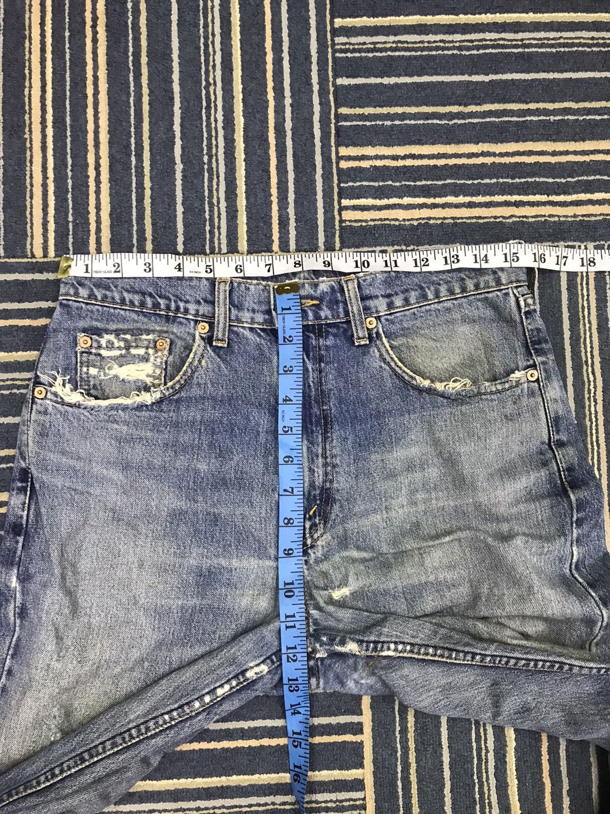 Levi's × Levi's Vintage Clothing × Vintage Vintage Levi’s 519 Distressed Denim Size 31x31 Size US 31 - 9 Thumbnail