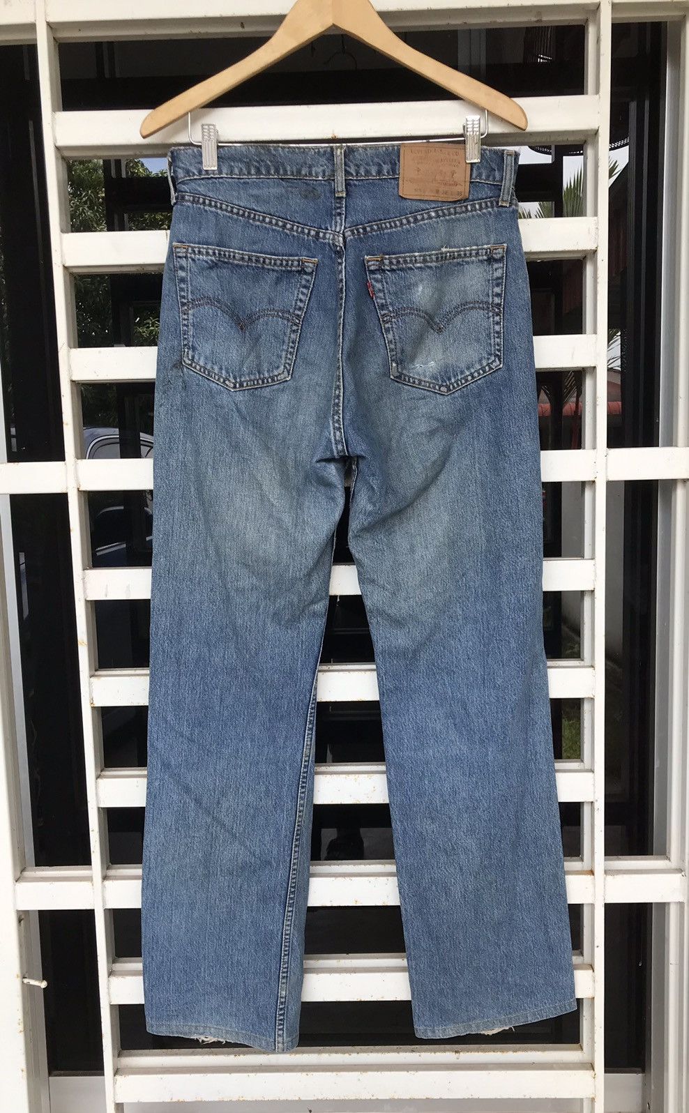 Levi's × Levi's Vintage Clothing × Vintage Vintage Levi’s 519 Distressed Denim Size 31x31 Size US 31 - 2 Thumbnail