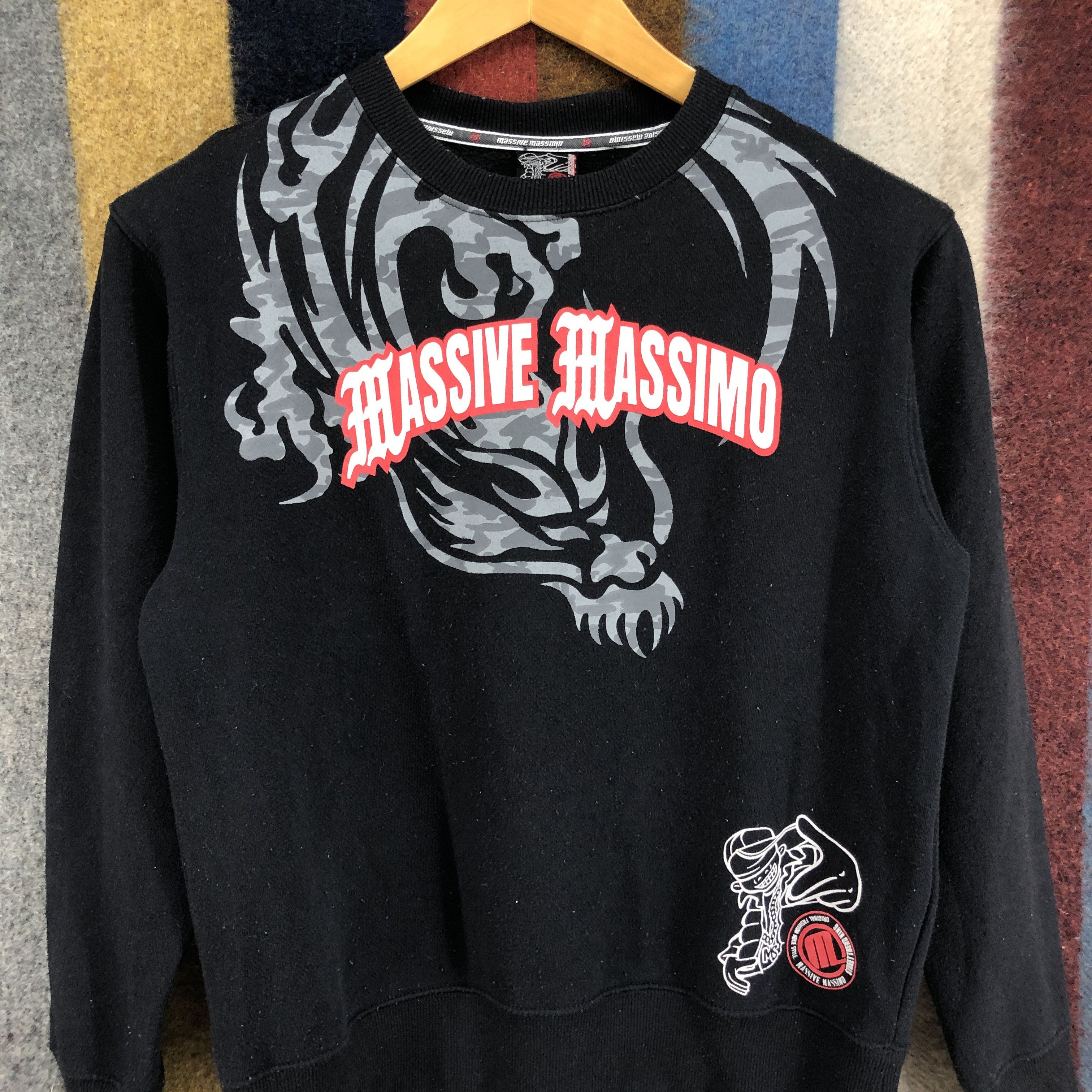Massive MASSIVE MASSIMO Crew Neck Sweatshirt #0565/X Size S / US 4 / IT 40 - 2 Thumbnail