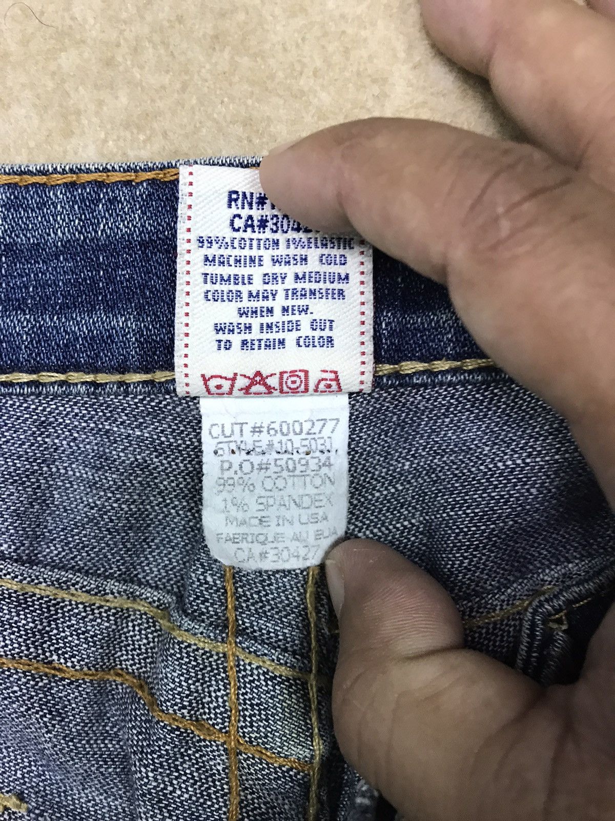 True Religion × Vintage True Religion Joey Bootcut Women’s Size 28x29 Size 28" / US 6 / IT 42 - 8 Thumbnail