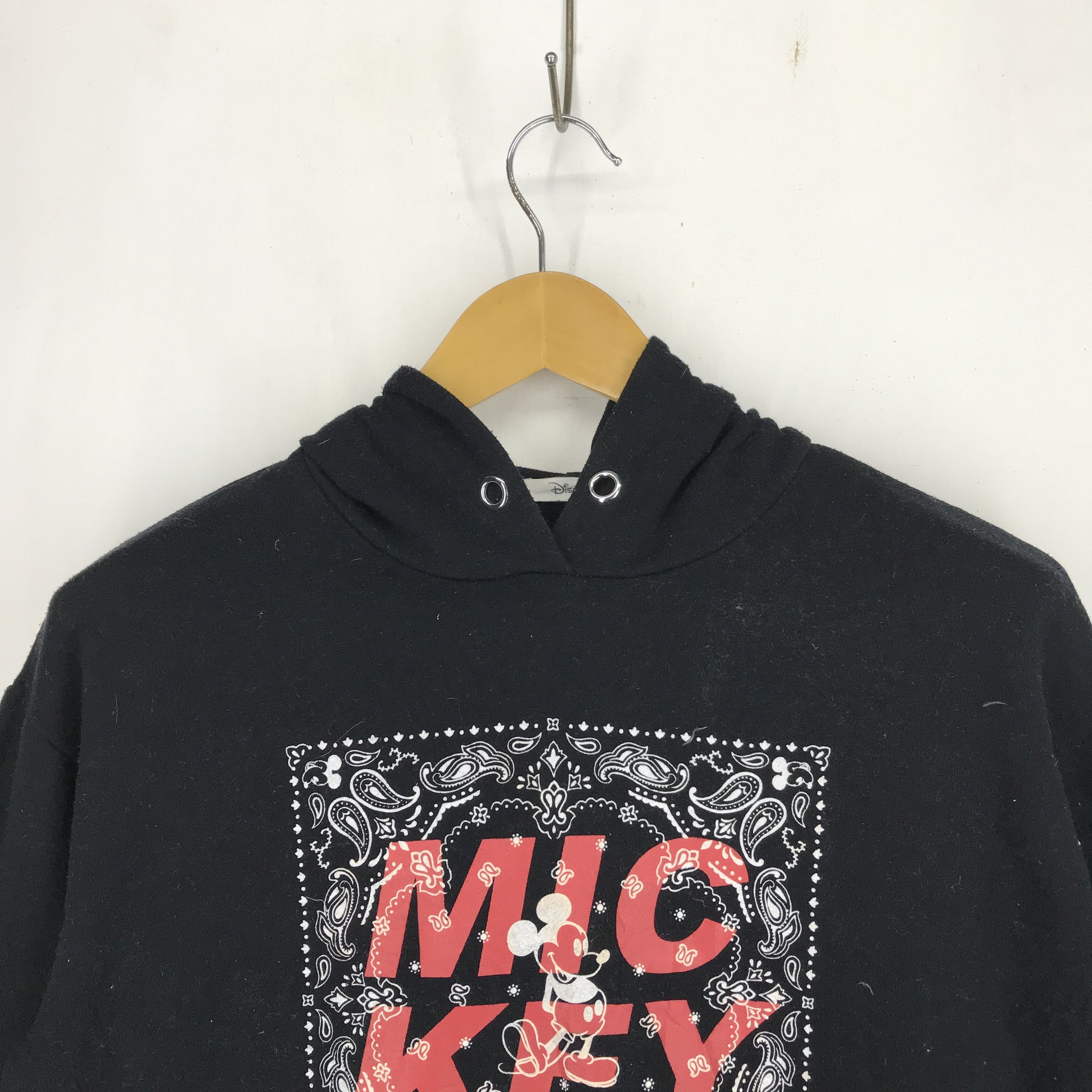 Mickey Mouse MICKEY MOUSE Women Hoodie Pullover #2397-83 Size M / US 6-8 / IT 42-44 - 2 Thumbnail