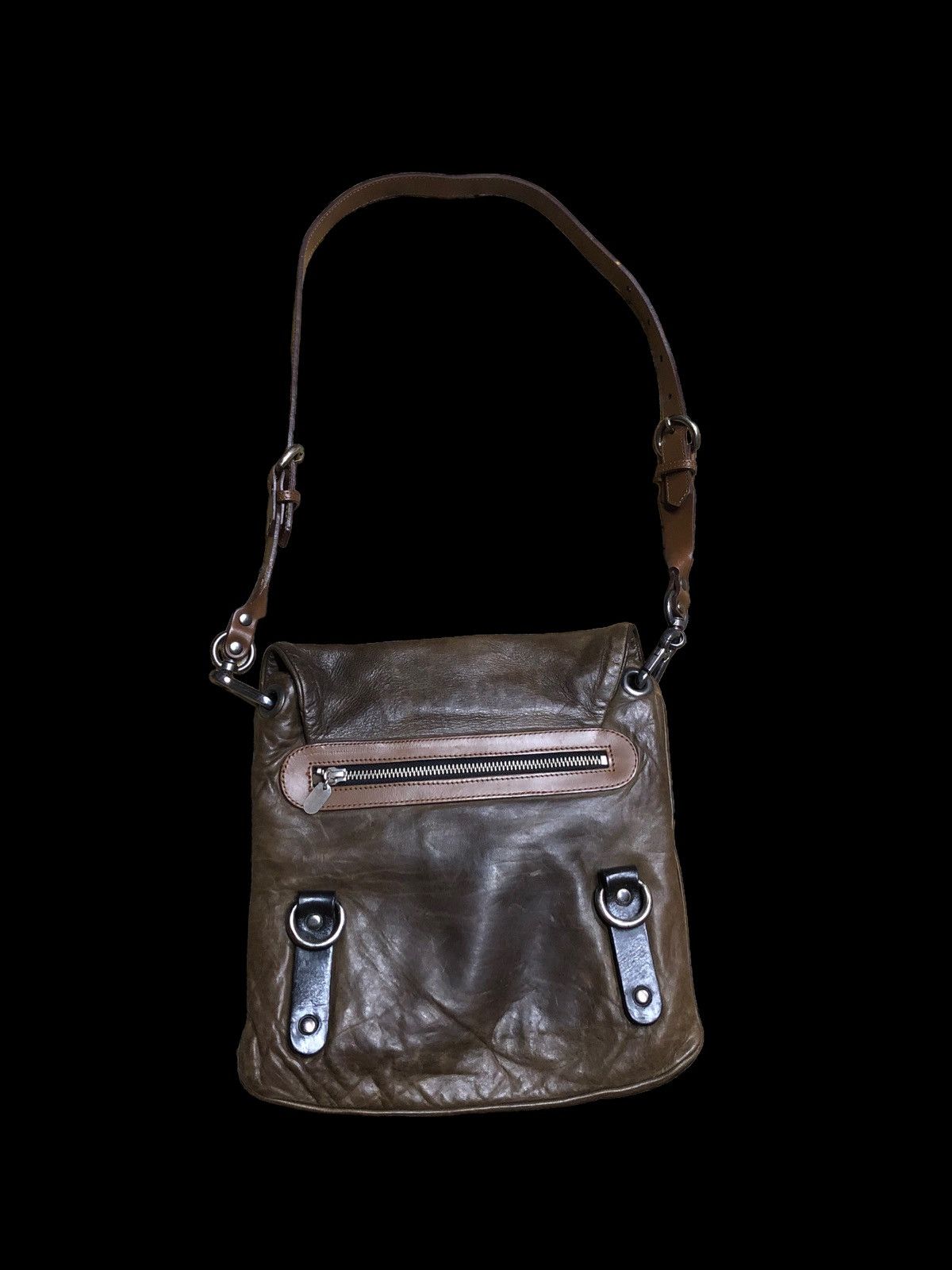 Genuine Leather JAMIN PUECH PARIS LEATHER CROSSBODY SLINGBAG Size ONE SIZE - 2 Thumbnail
